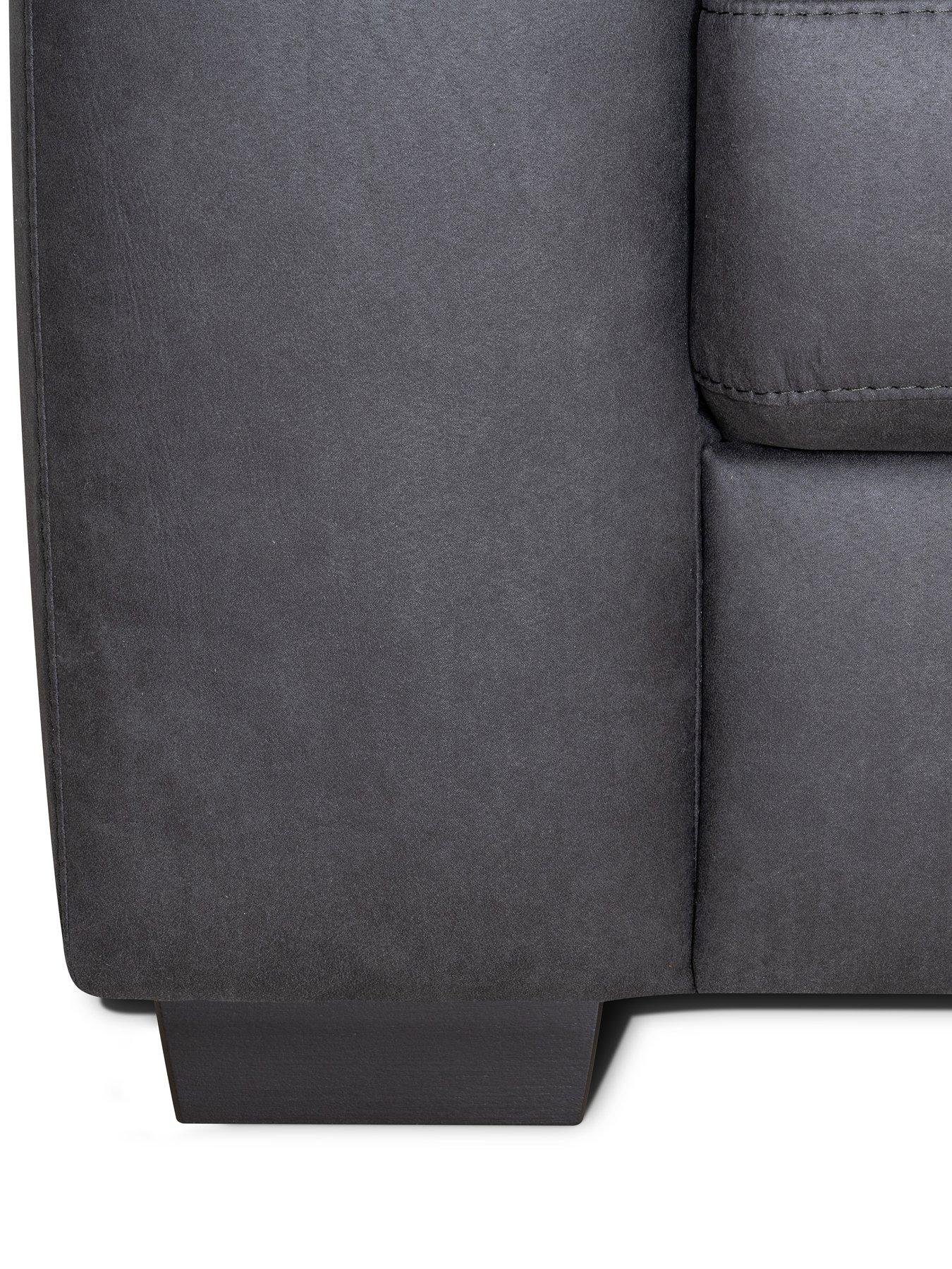 Image 5 of 6 of The Very Collection Danielle Faux Leather Armchair - Black&nbsp;- FSC&reg; Certified