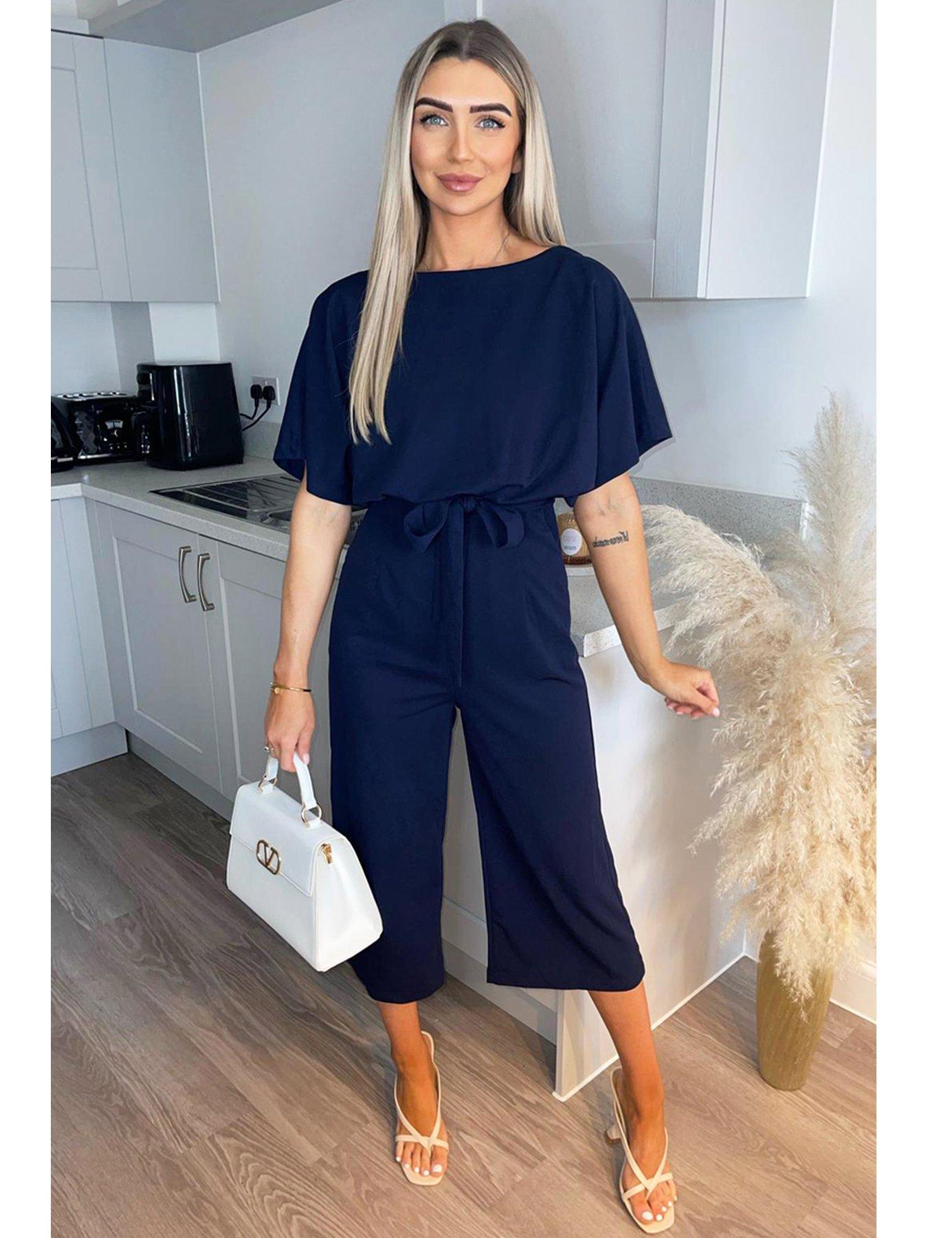 Very store navy jumpsuit