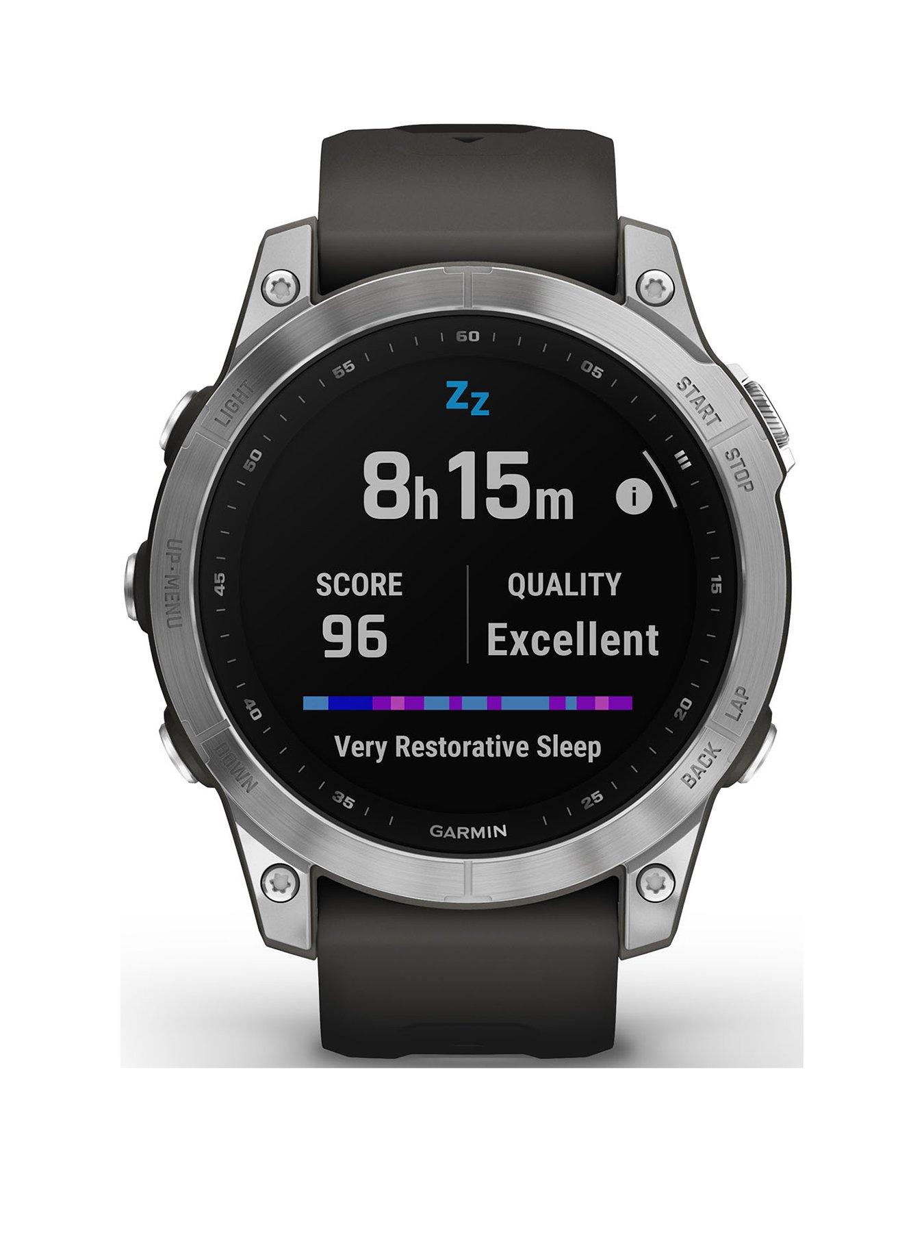 garmin-fenix-7-multisport-gps-watch-silver-with-graphite-bandstillFront