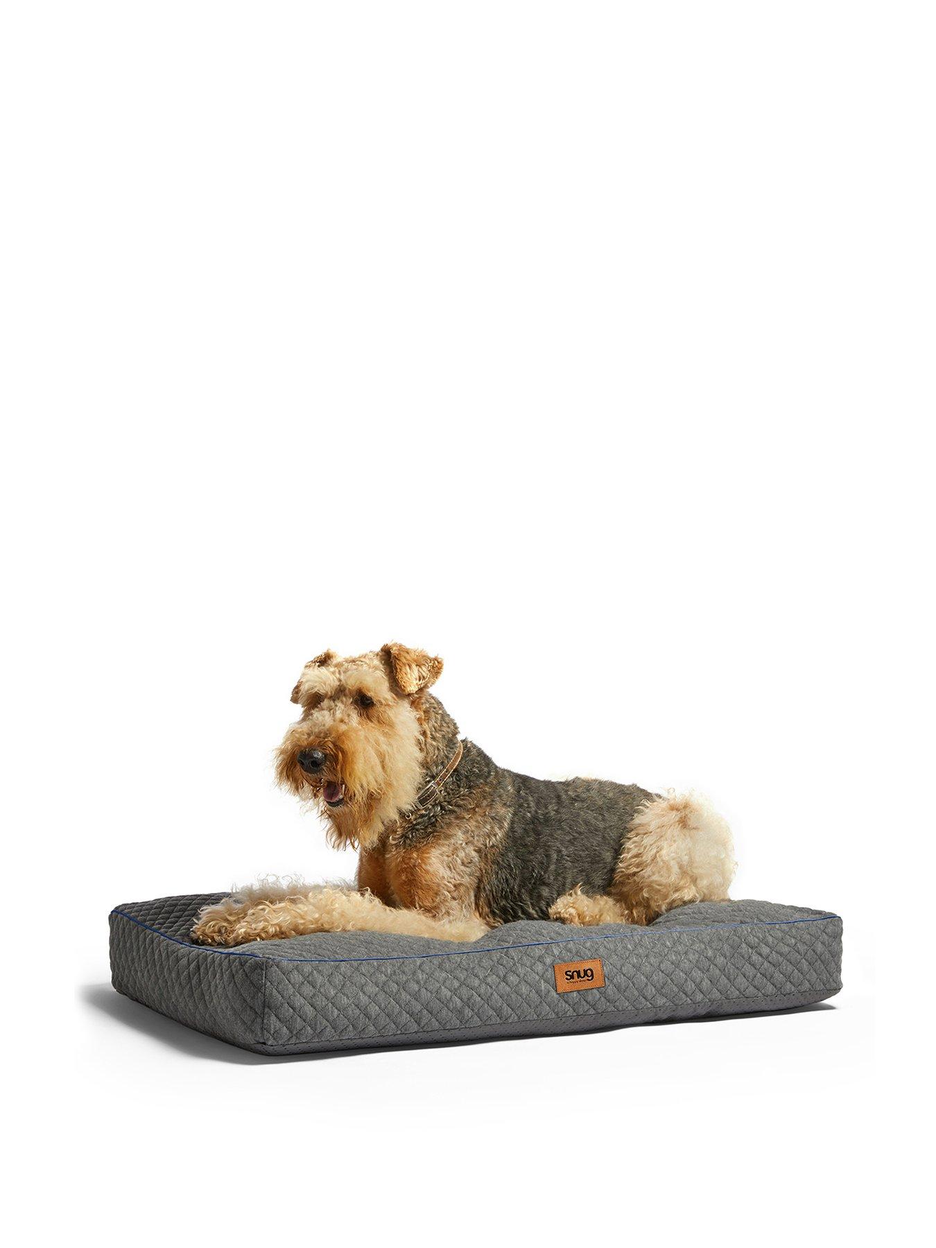 Snug Furry Friends Mattress Pet Bed - Extra Large in Grey