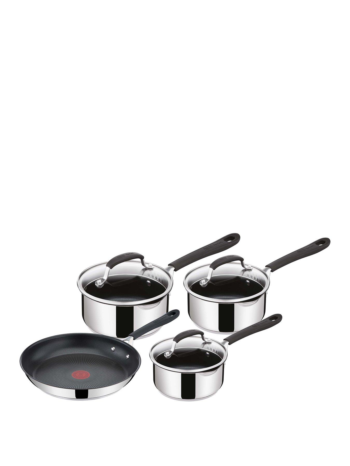 Tefal , Ingenio, Jamie Oliver, Stainless Steel, Cookware Set, Pans