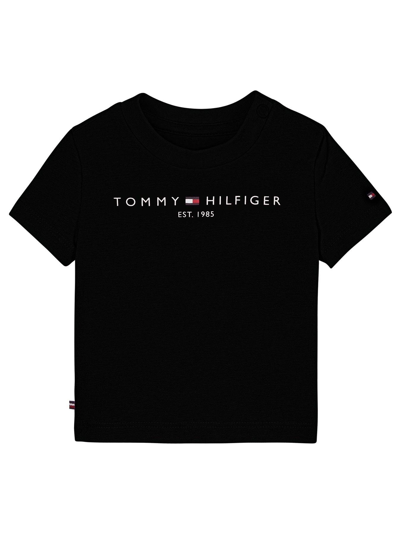 tommy-hilfiger-baby-essential-short-sleeve-t-shirt-black