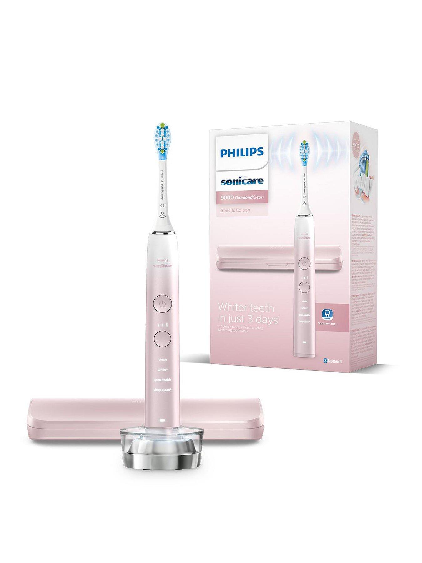 undefined Philips Sonicare DiamondClean 9000 Electric Toothbrush, Pink, Special Edition, Travel Case  &  App - HX9911/84