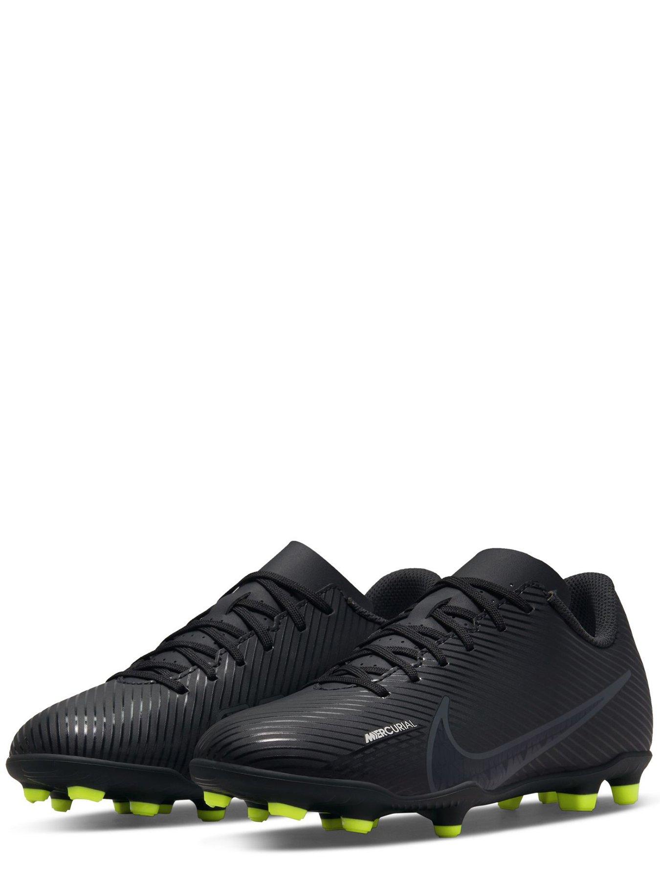 Firm ground football boots Nike VAPOR 14 ELITE FG black