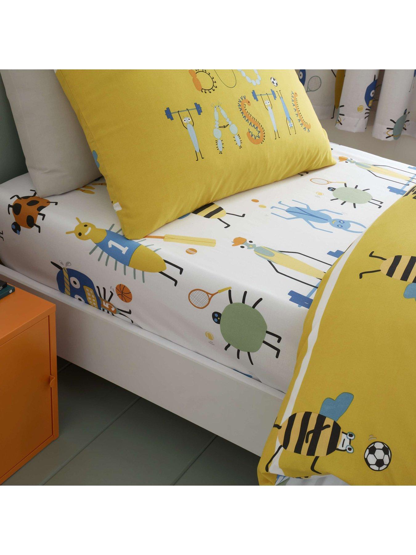 catherine-lansfield-bugtastic-fitted-sheet-multi