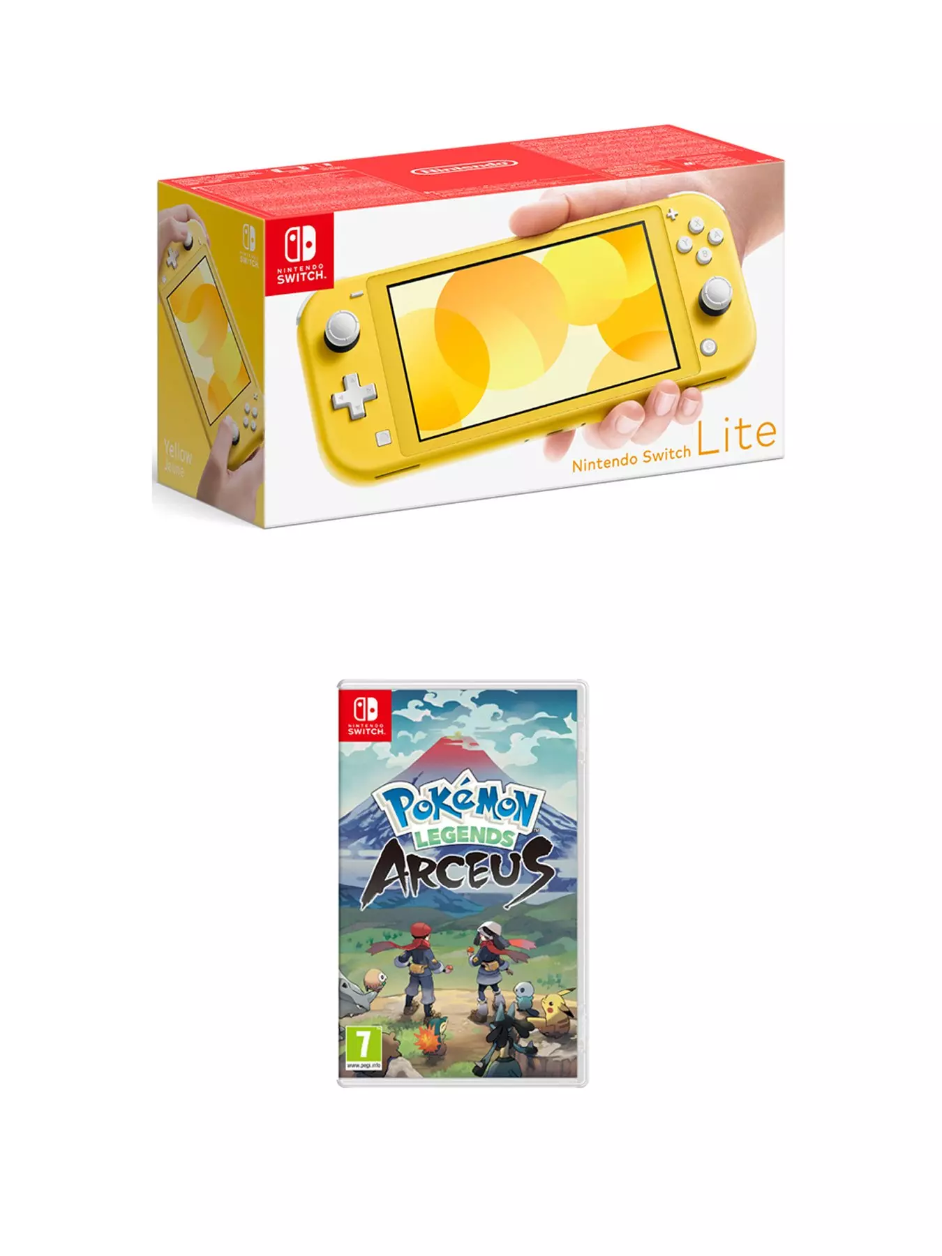 Nintendo Switch Lite Console with Pokemon Legends Arceus