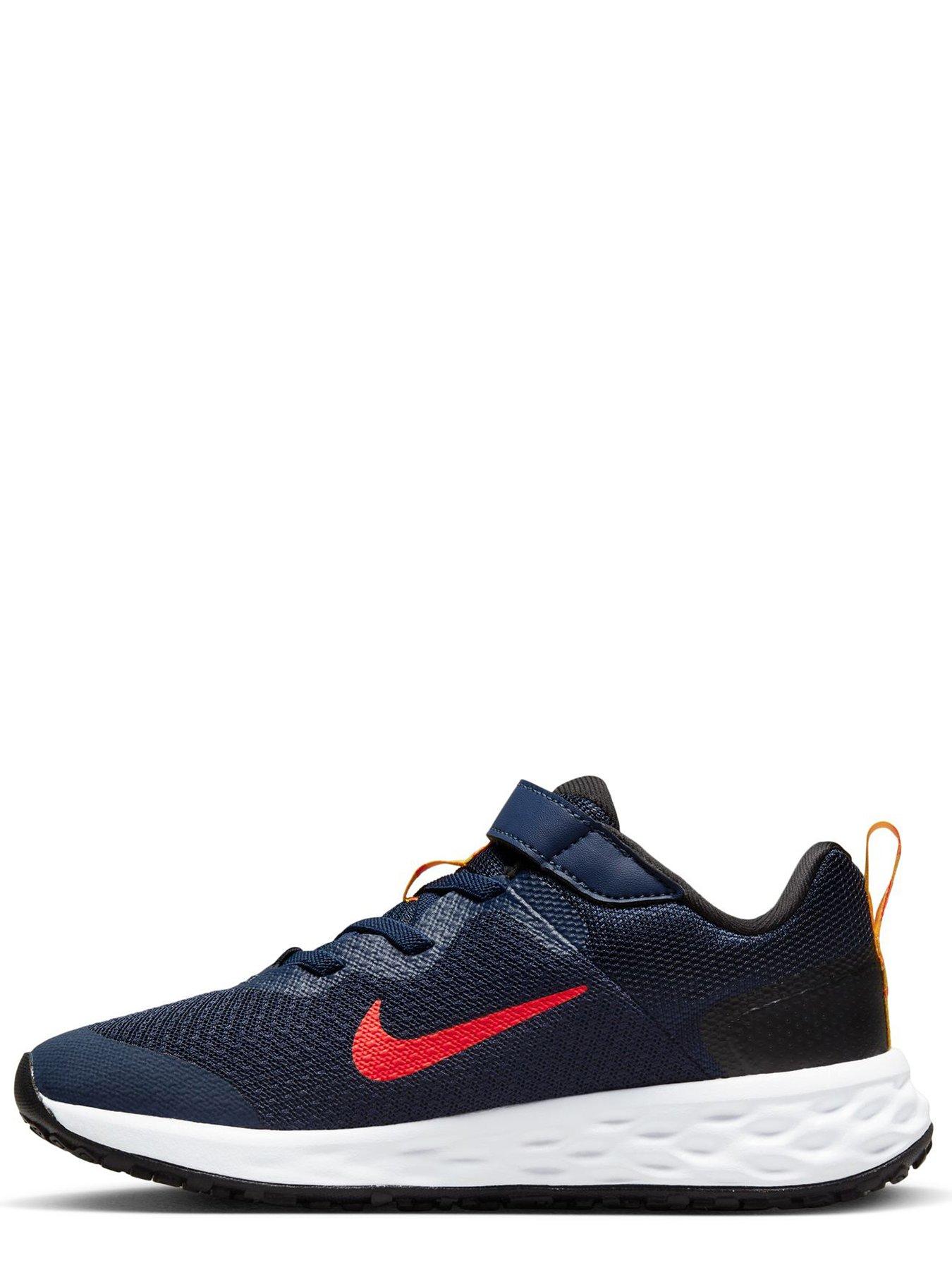 Kids navy nike on sale trainers