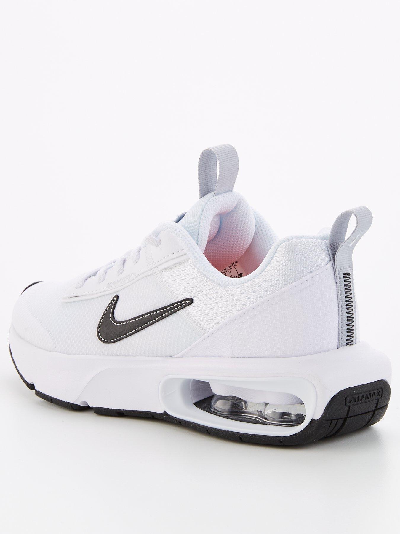 Girls nike white clearance trainers