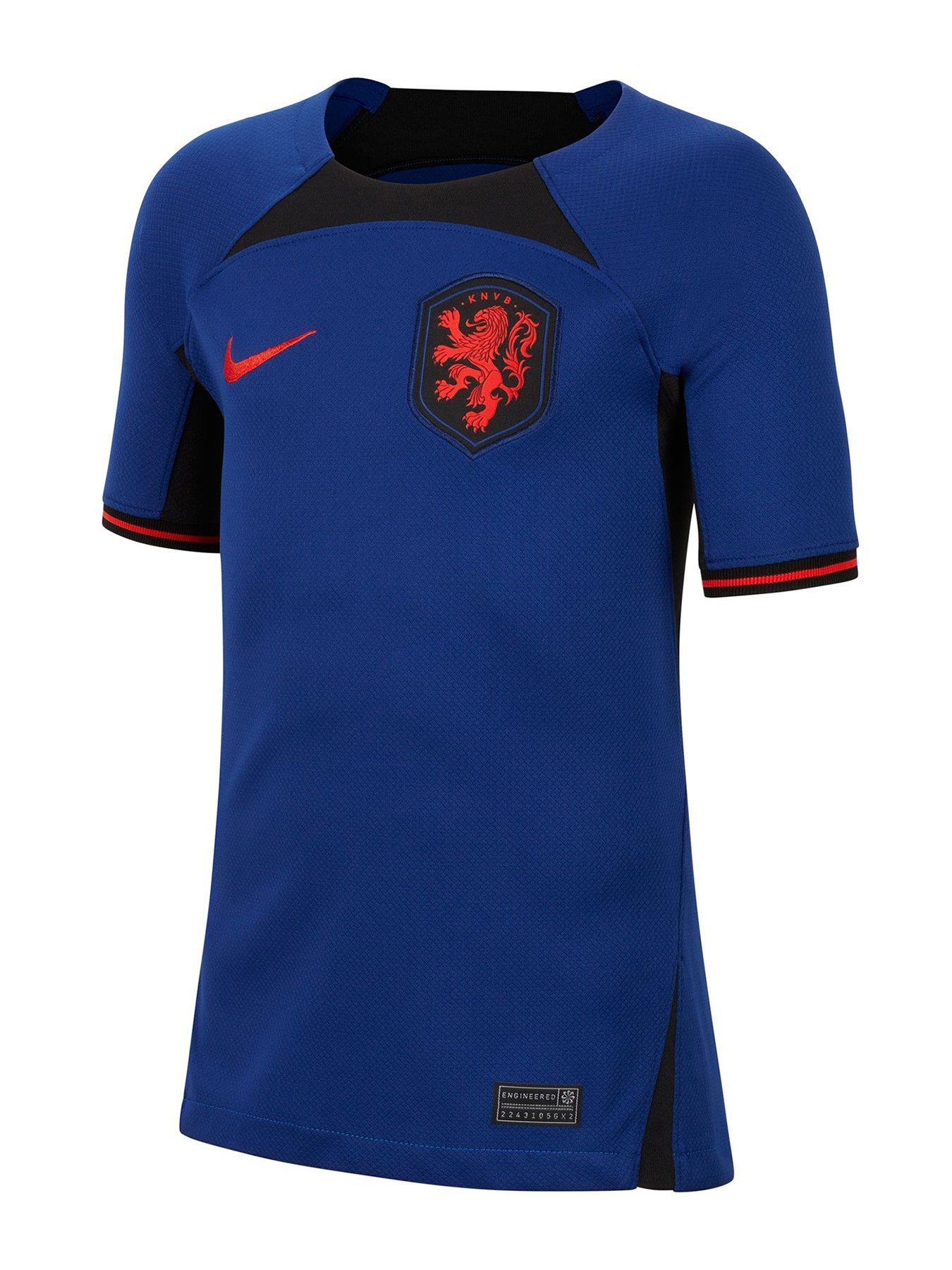 2223 Holland Home Size Van Dijk Orange Football Jersey Set