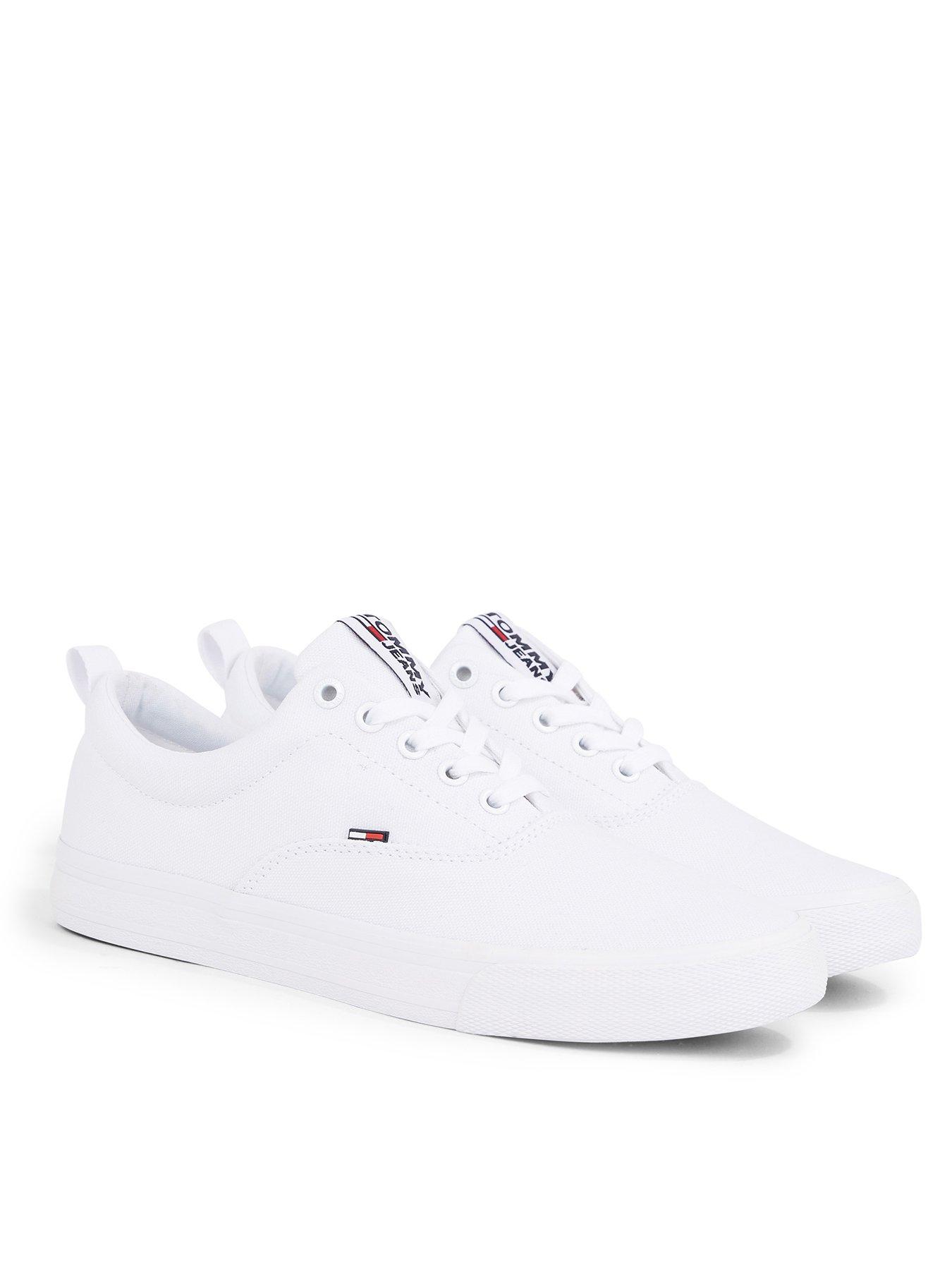 Image 2 of 5 of Tommy Hilfiger Classic Cupsole Trainers - White