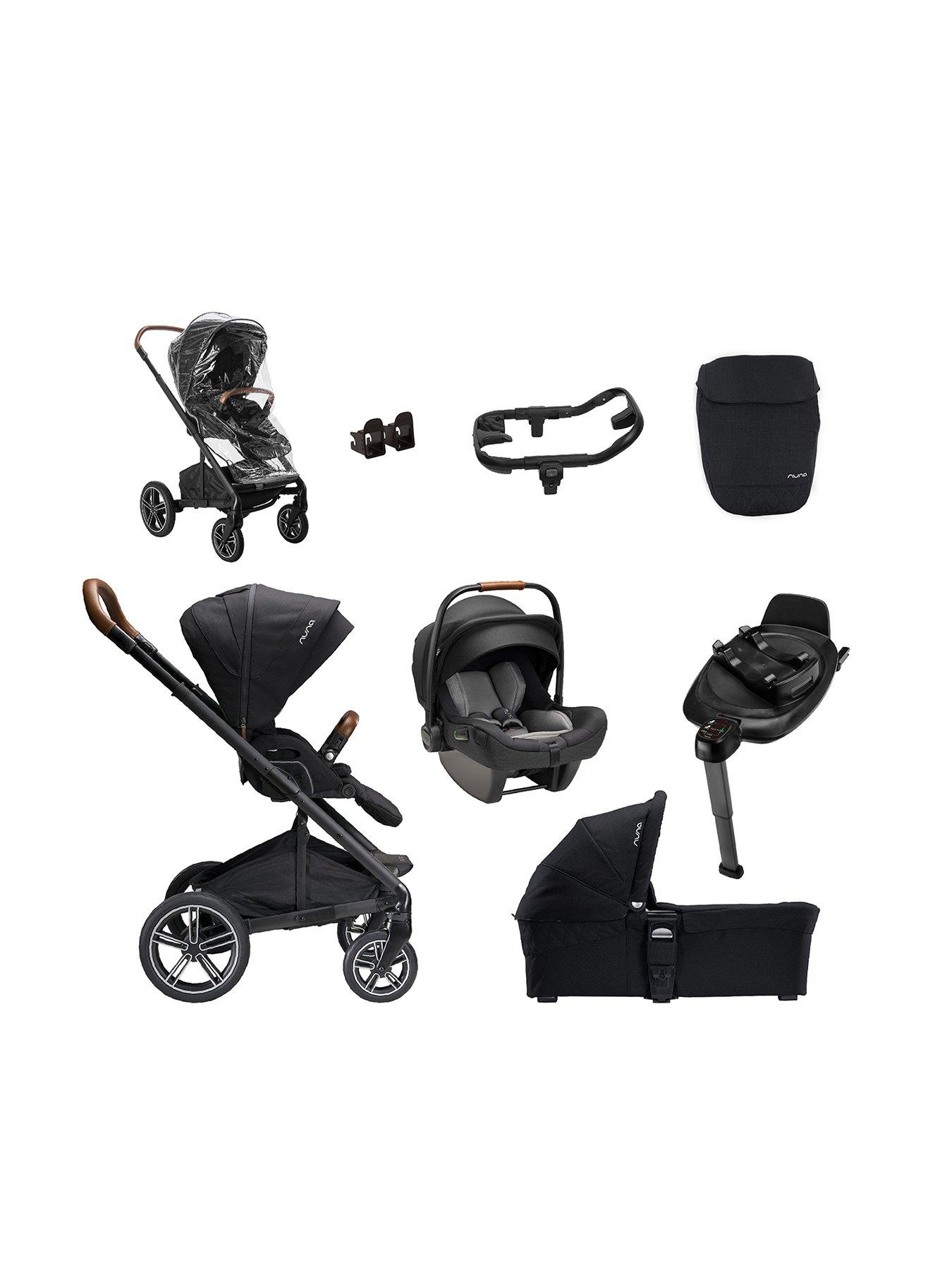 nuna-mixx-next-generation-pipa-bundle-with-pipa-next-car-seat-caviar-tan-leatherettenbspfront