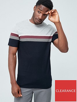 very-man-chest-stripe-t-shirt-burgundyblack