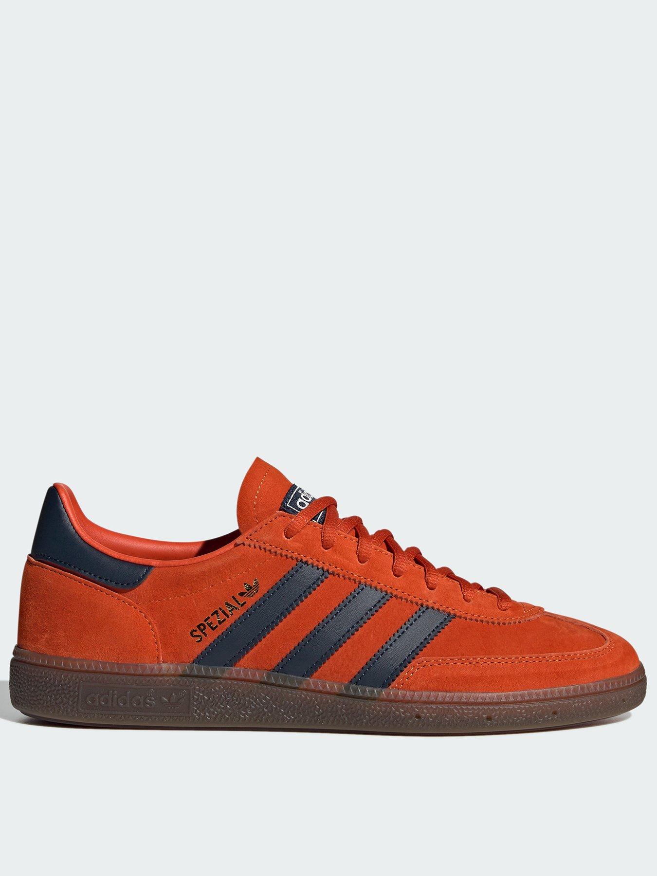 adidas orange handball spezial trainers