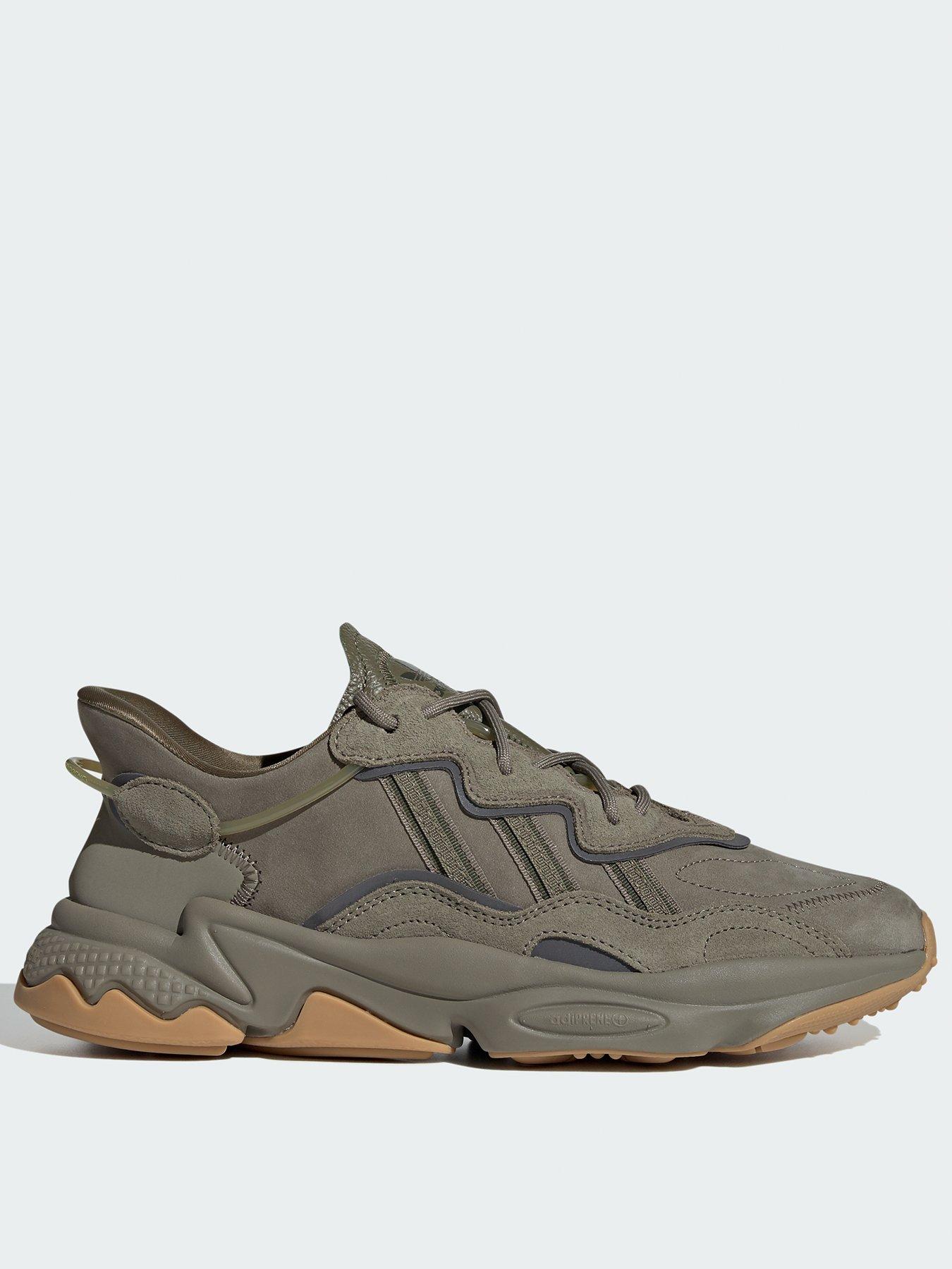 Adidas originals hot sale khaki trainers