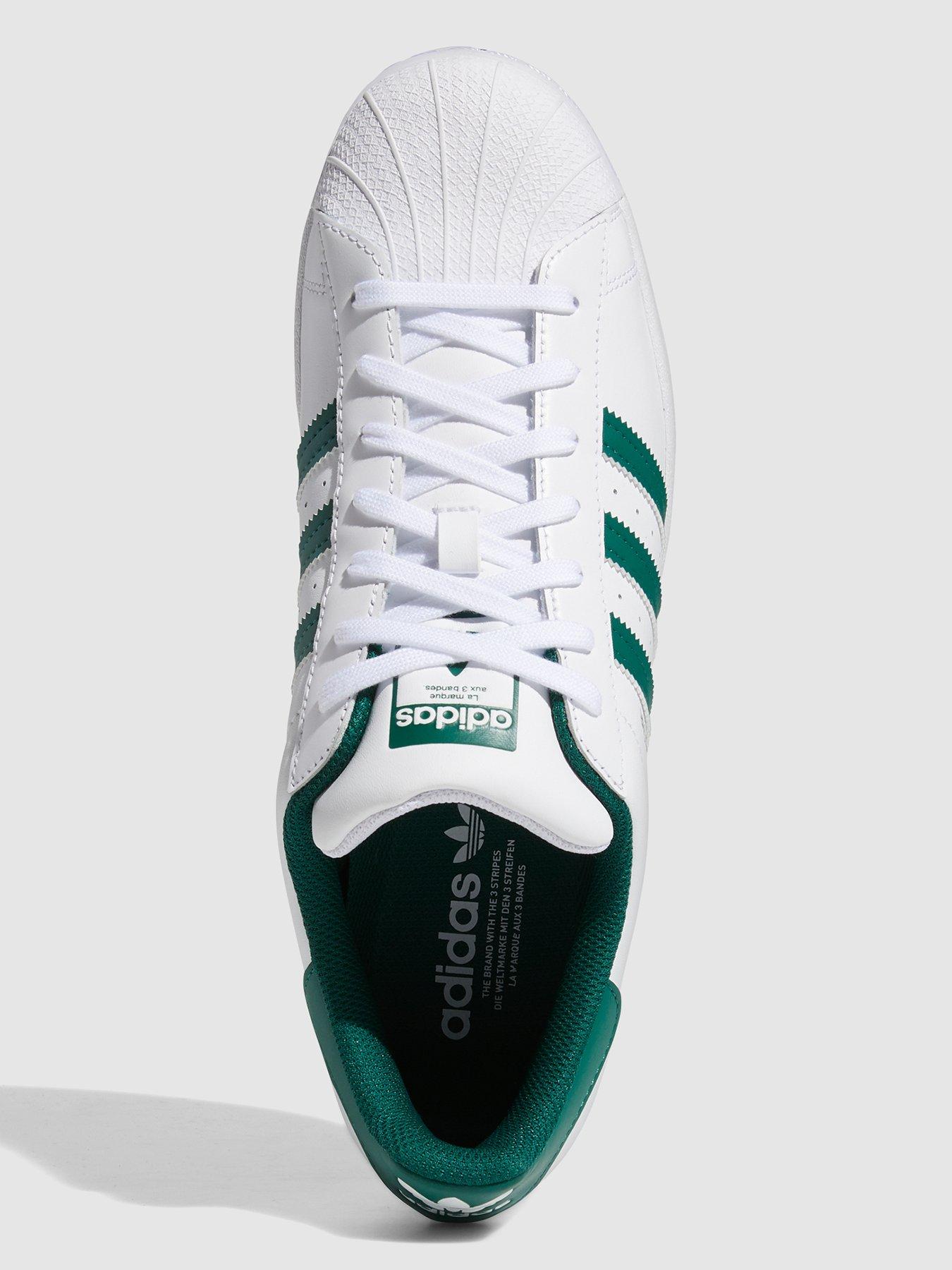 adidas Originals Superstar Trainers White Green Very Ireland