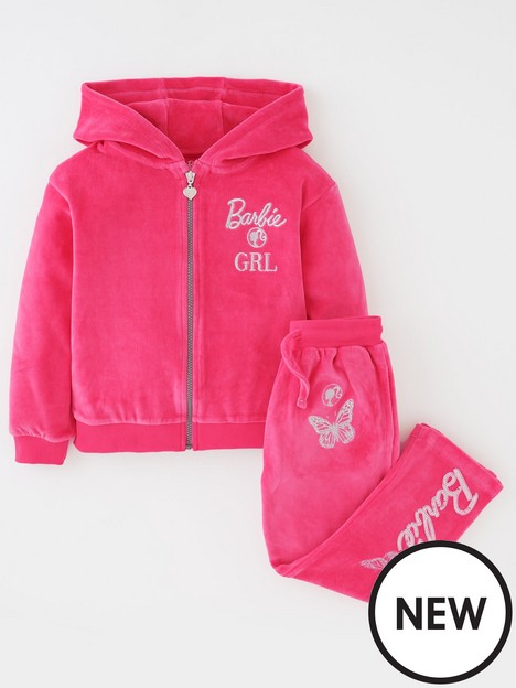 barbie-girls-barbie-2-piece-velour-tracksuit-pink