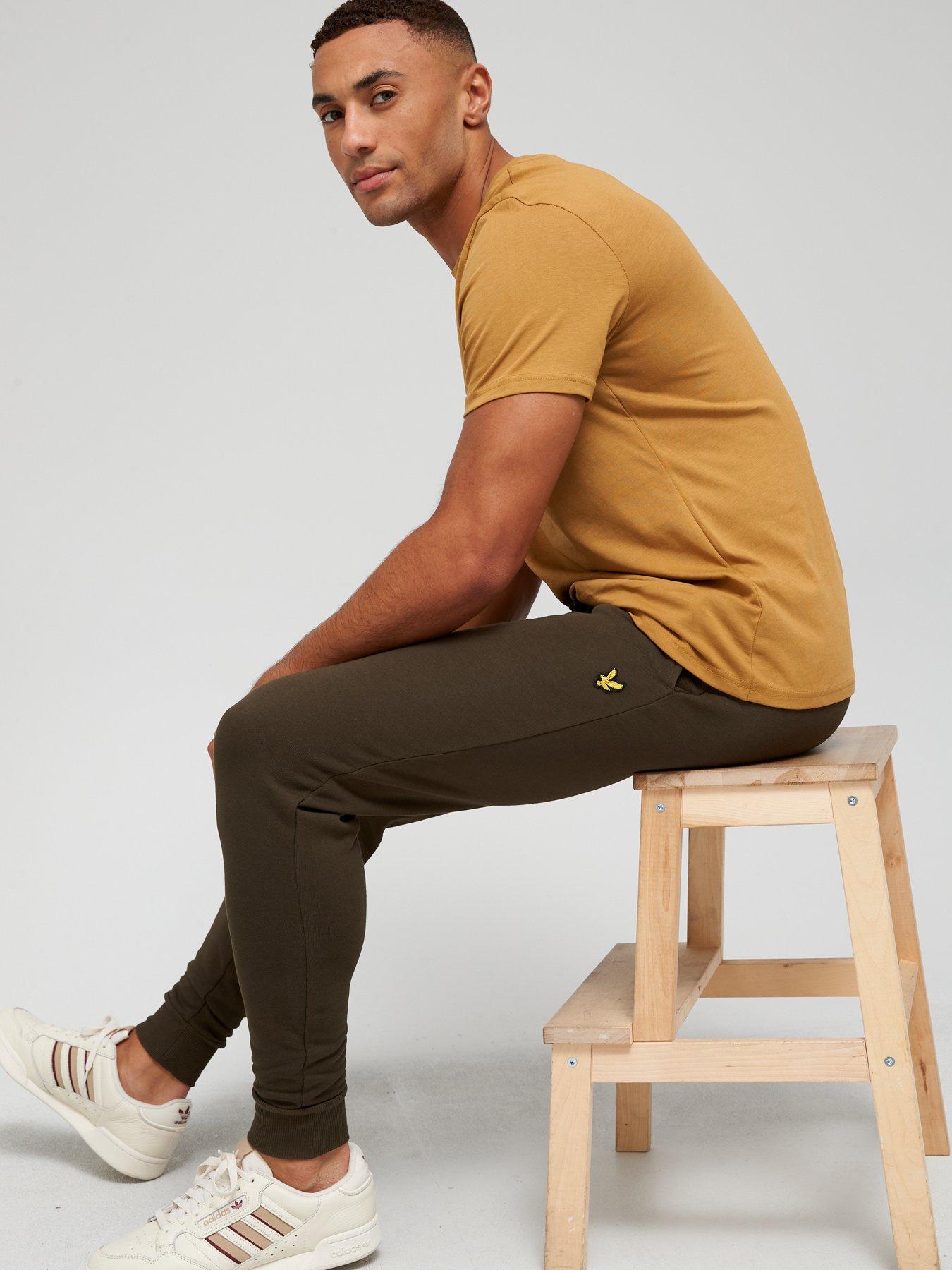lyle-scott-lyle-amp-scott-skinny-sweat-pant-oliveoutfit