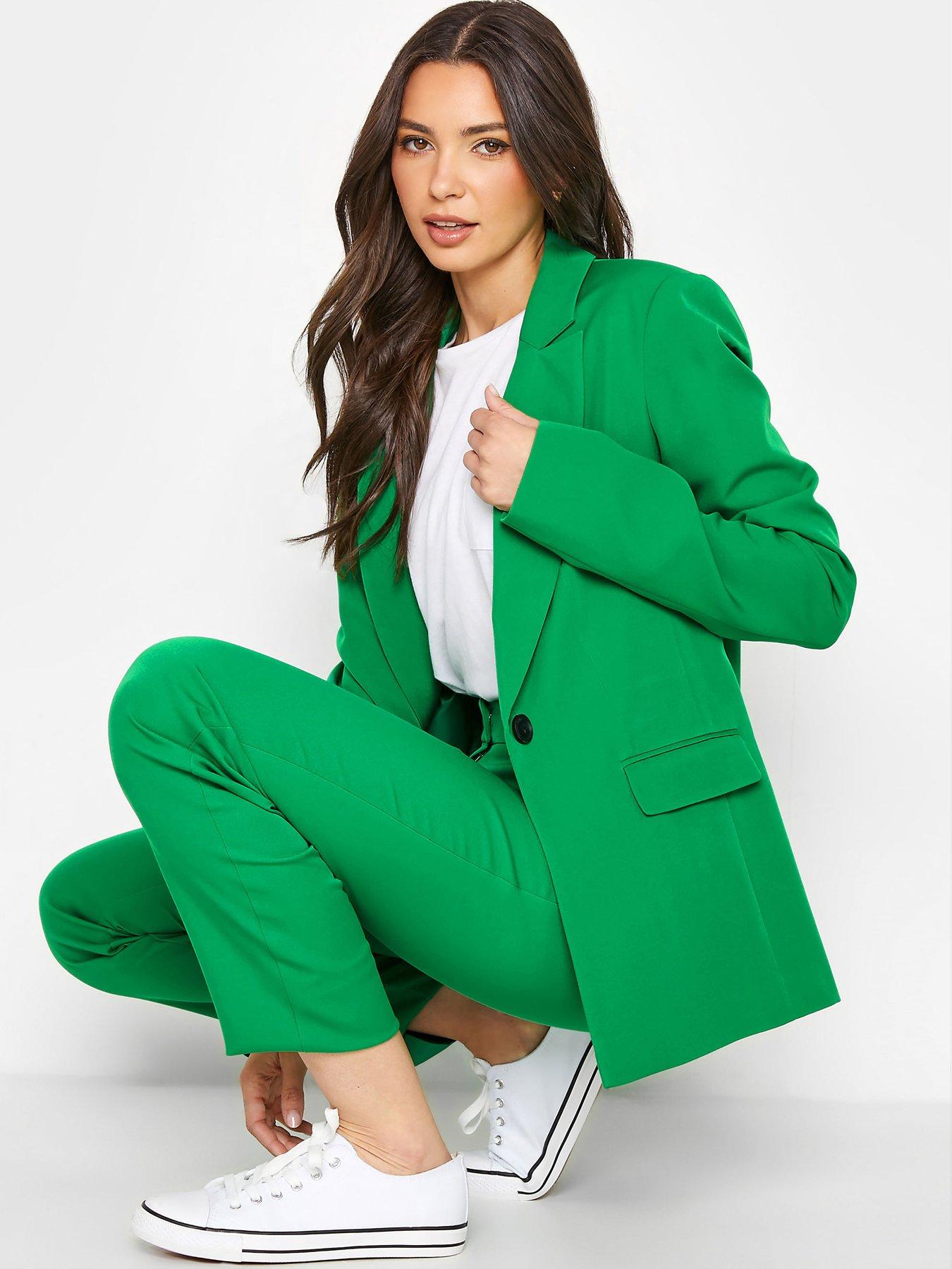 long-tall-sally-scuba-crepe-blazer-greenoutfit