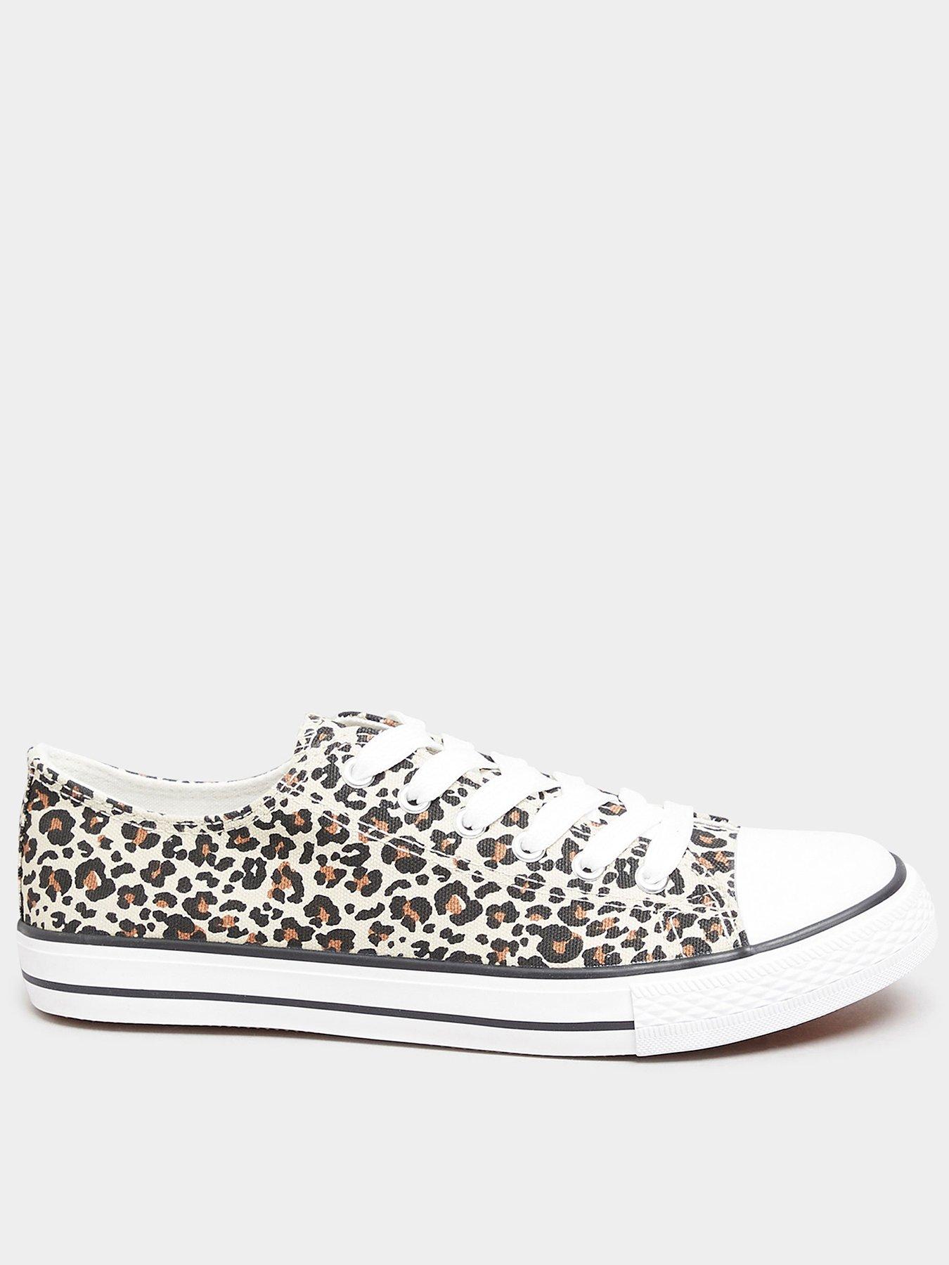 yours-clothing-leopard-low-top-trainer