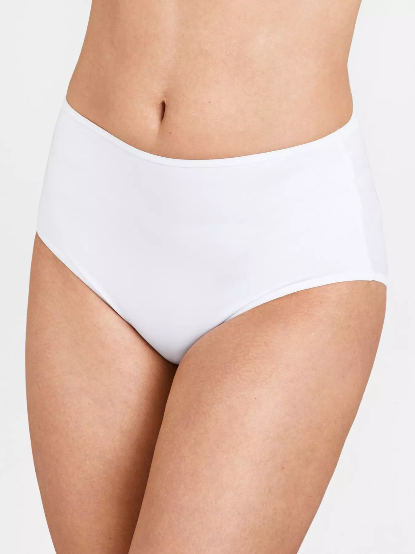 Sloggi 6 Pack Maxi Briefs - White