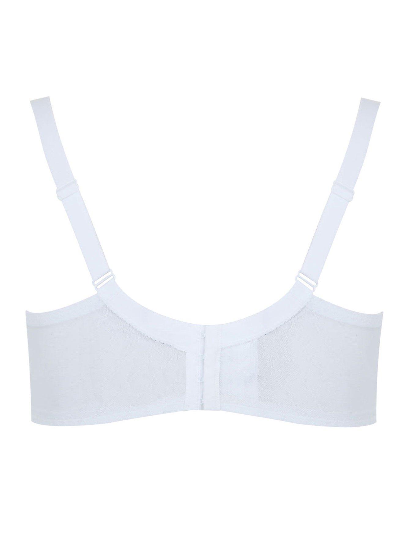 Image 2 of 3 of Yours Yours Classic Underwired Bra White