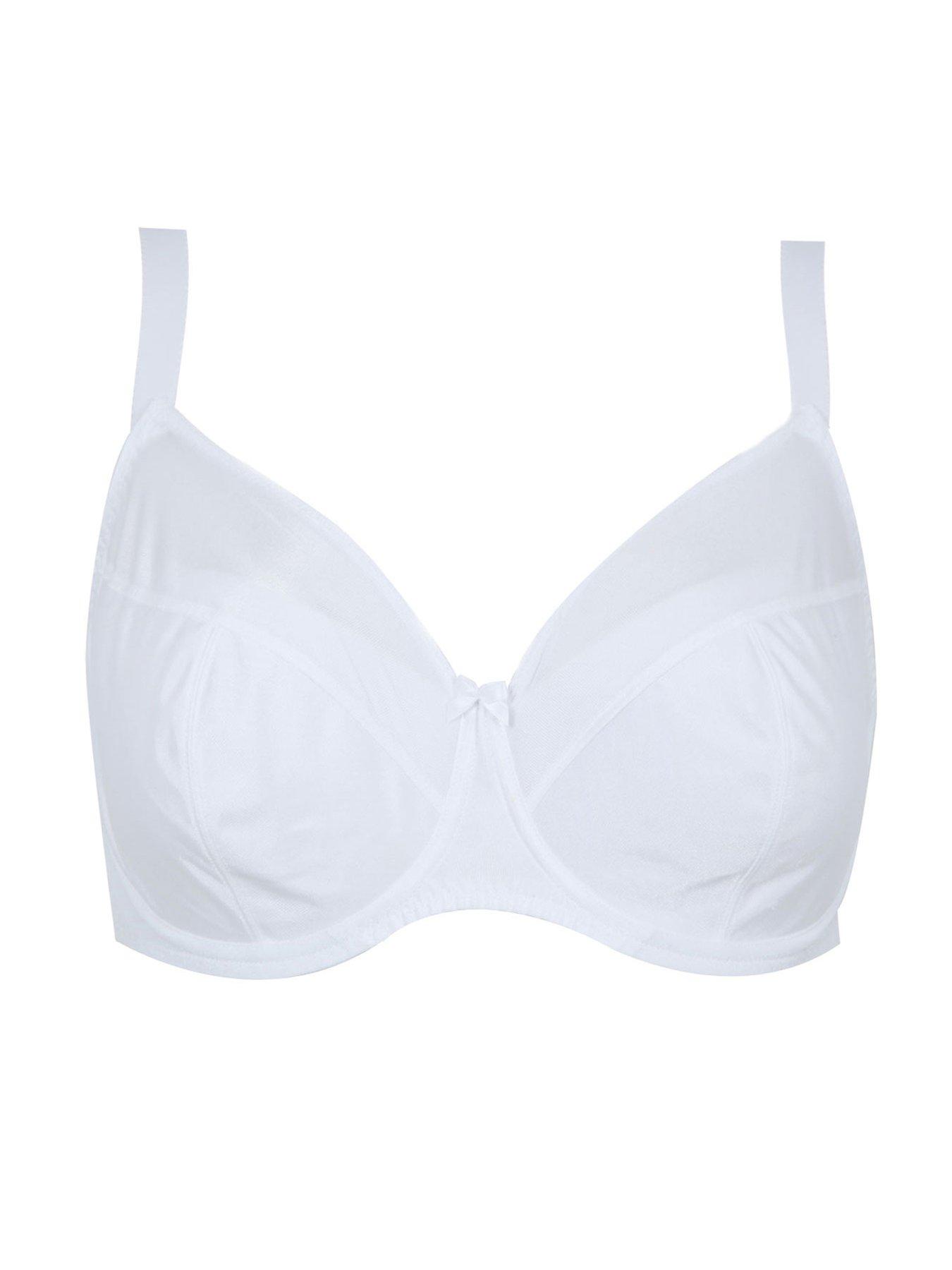 Image 3 of 3 of Yours Yours Classic Underwired Bra White