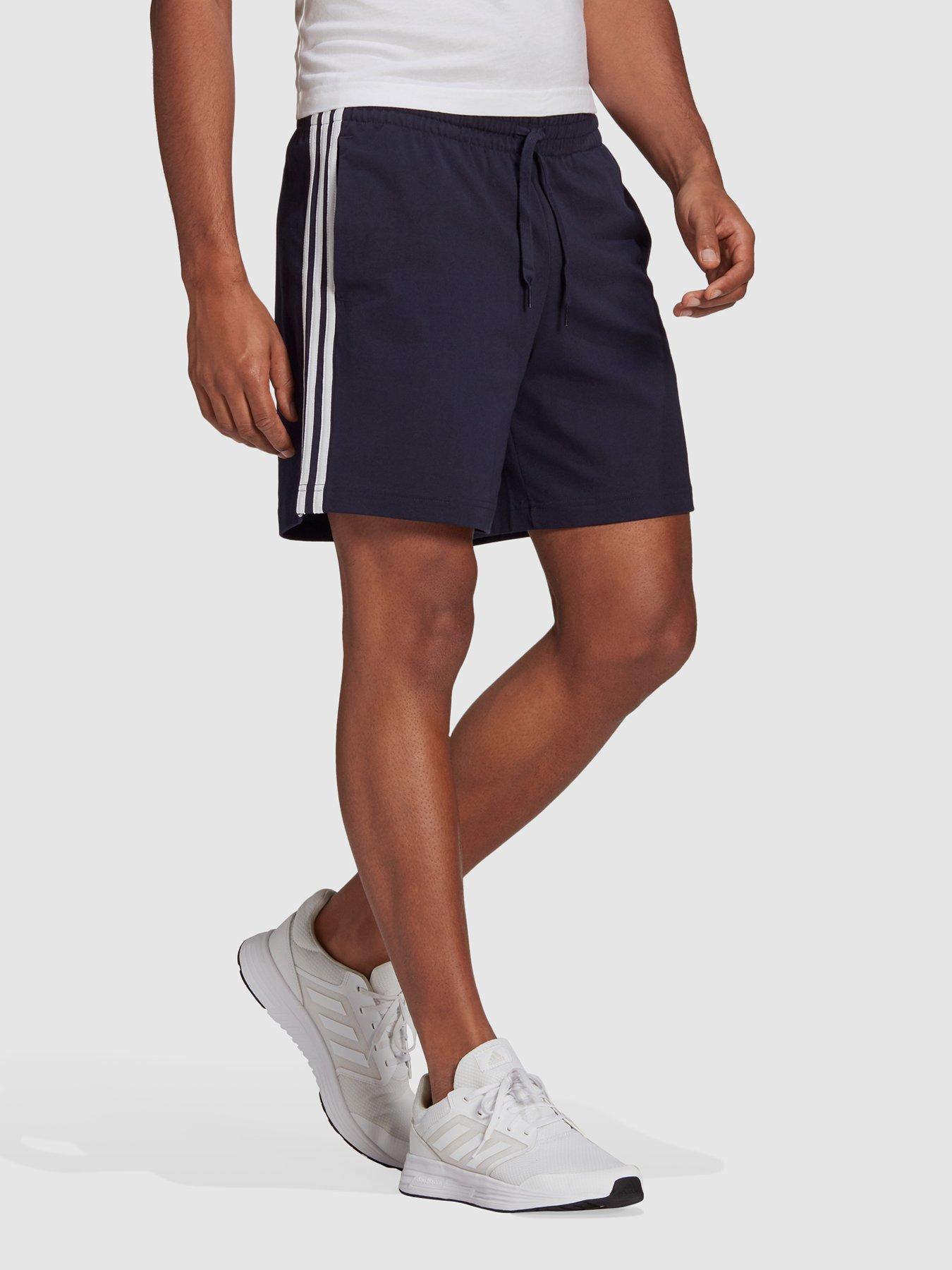 Originals 3-stripe jersey outlet shorts in grey