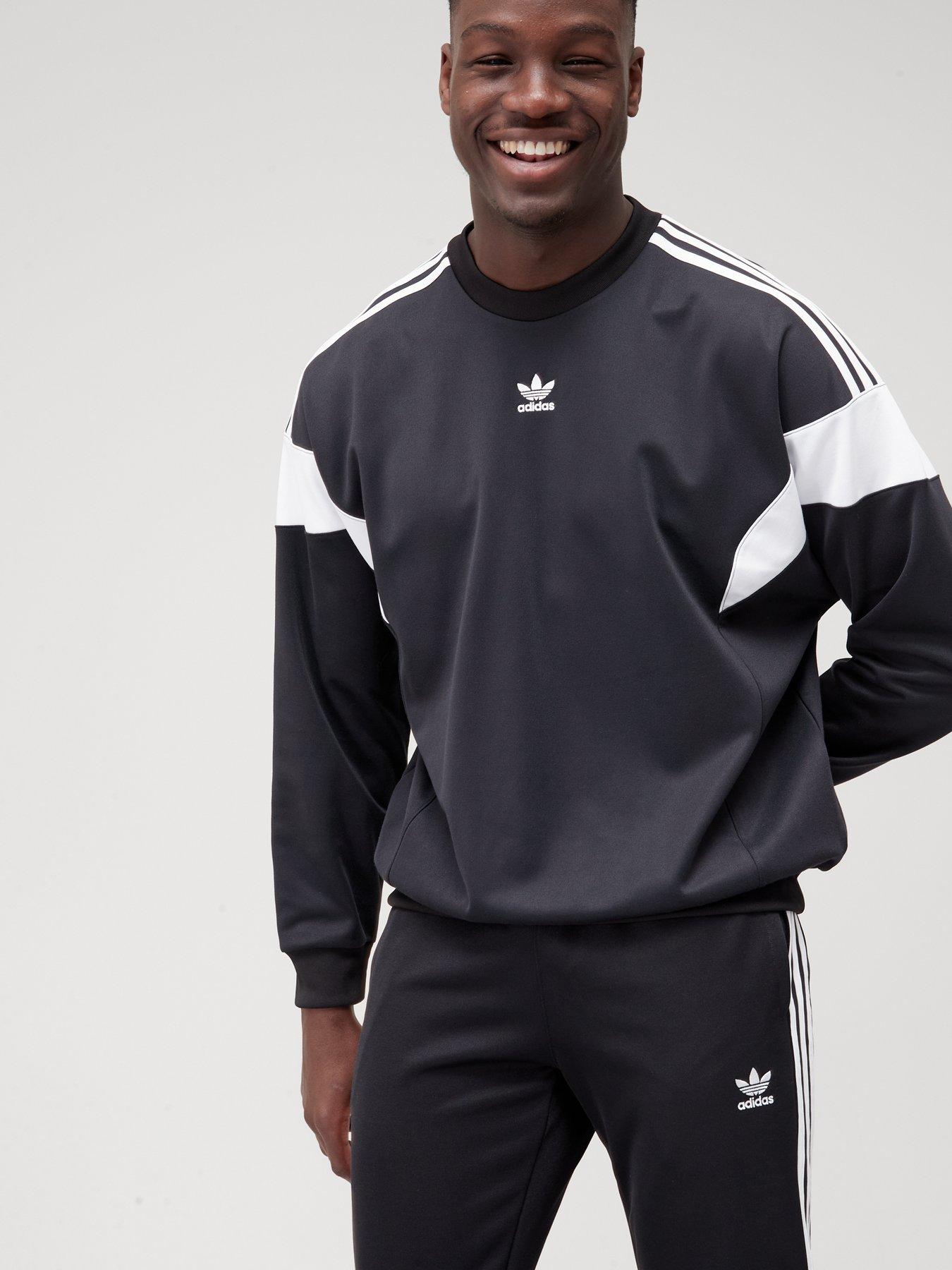 Line Classics | Adicolor Ireland Cut Sweatshirt Originals Crew adidas Black - Very