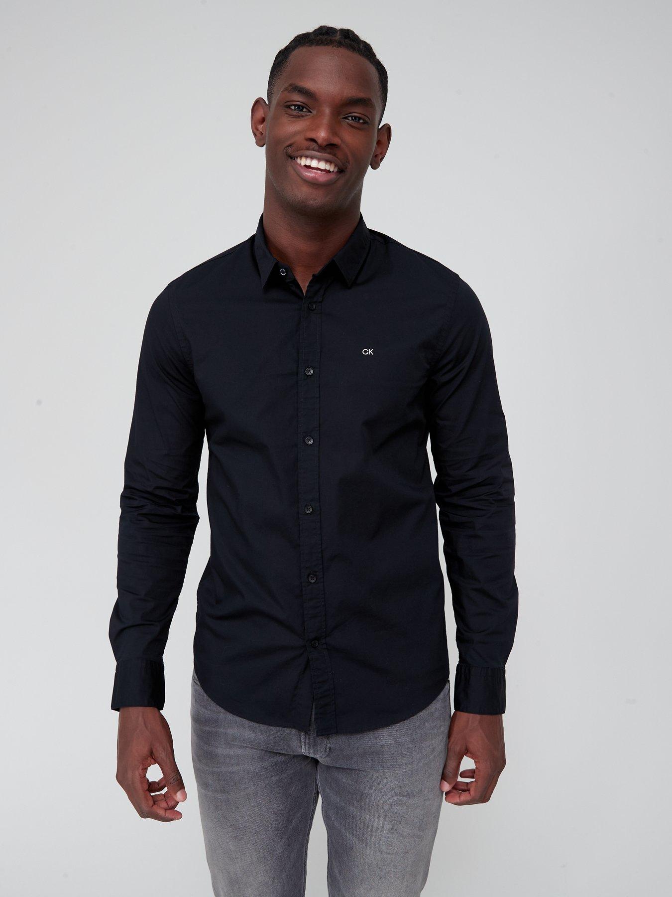 Hollister, Shirts, Hollister Stretch Poplin Slim Fit Shirt