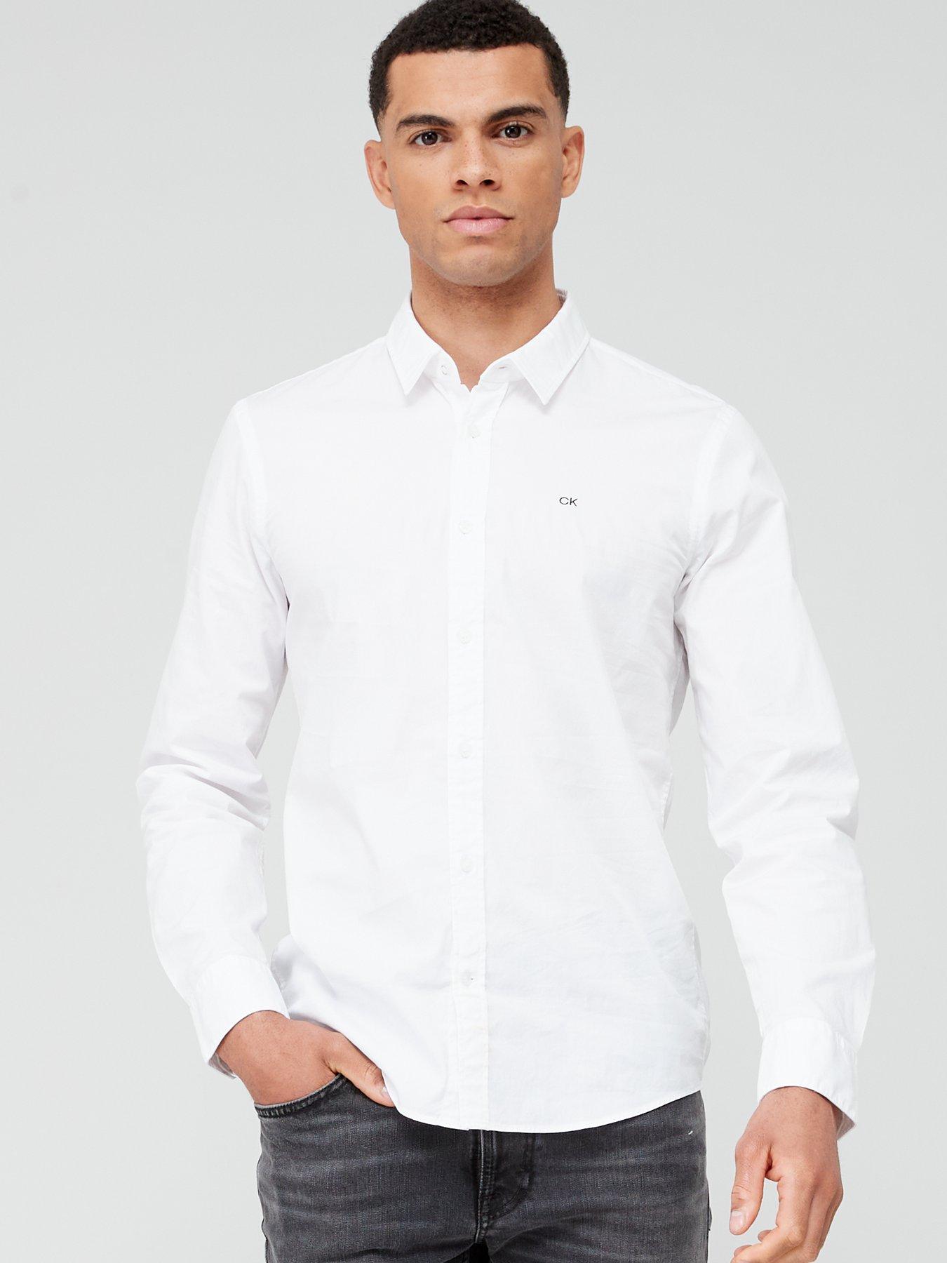 Calvin klein shirt slim fit best sale