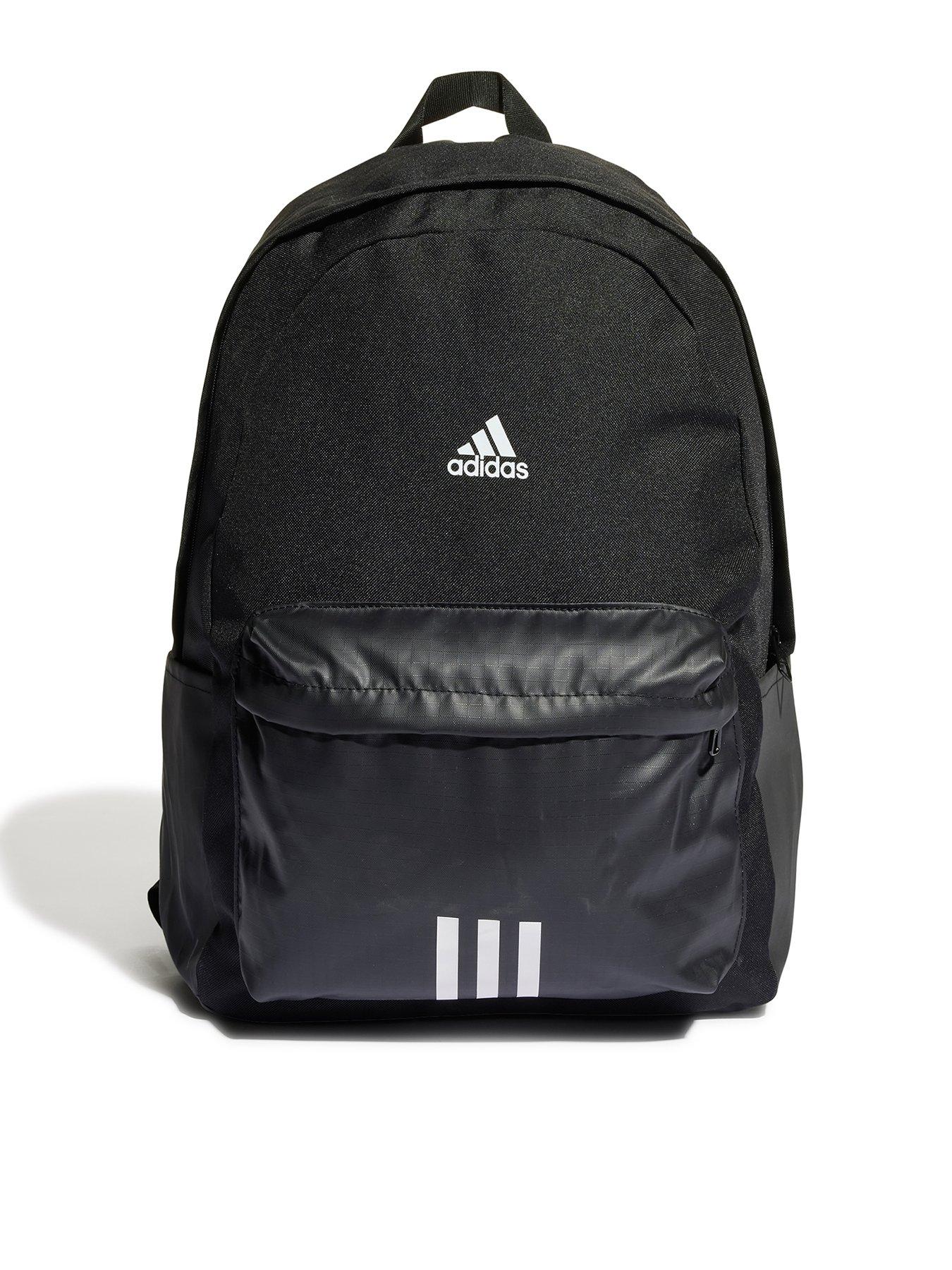 Men s Clsc BOS 3S Backpack BLACK WHITE