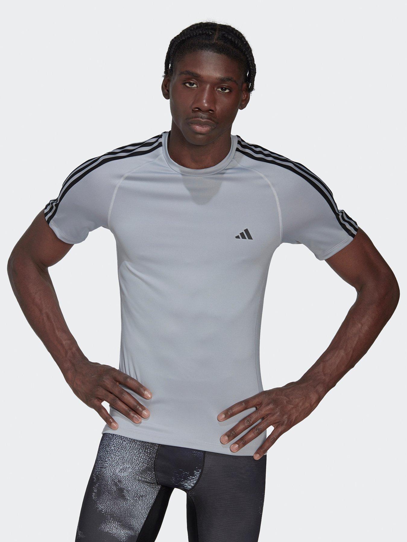 adidas Train Techfit 3s T-shirt - Silver