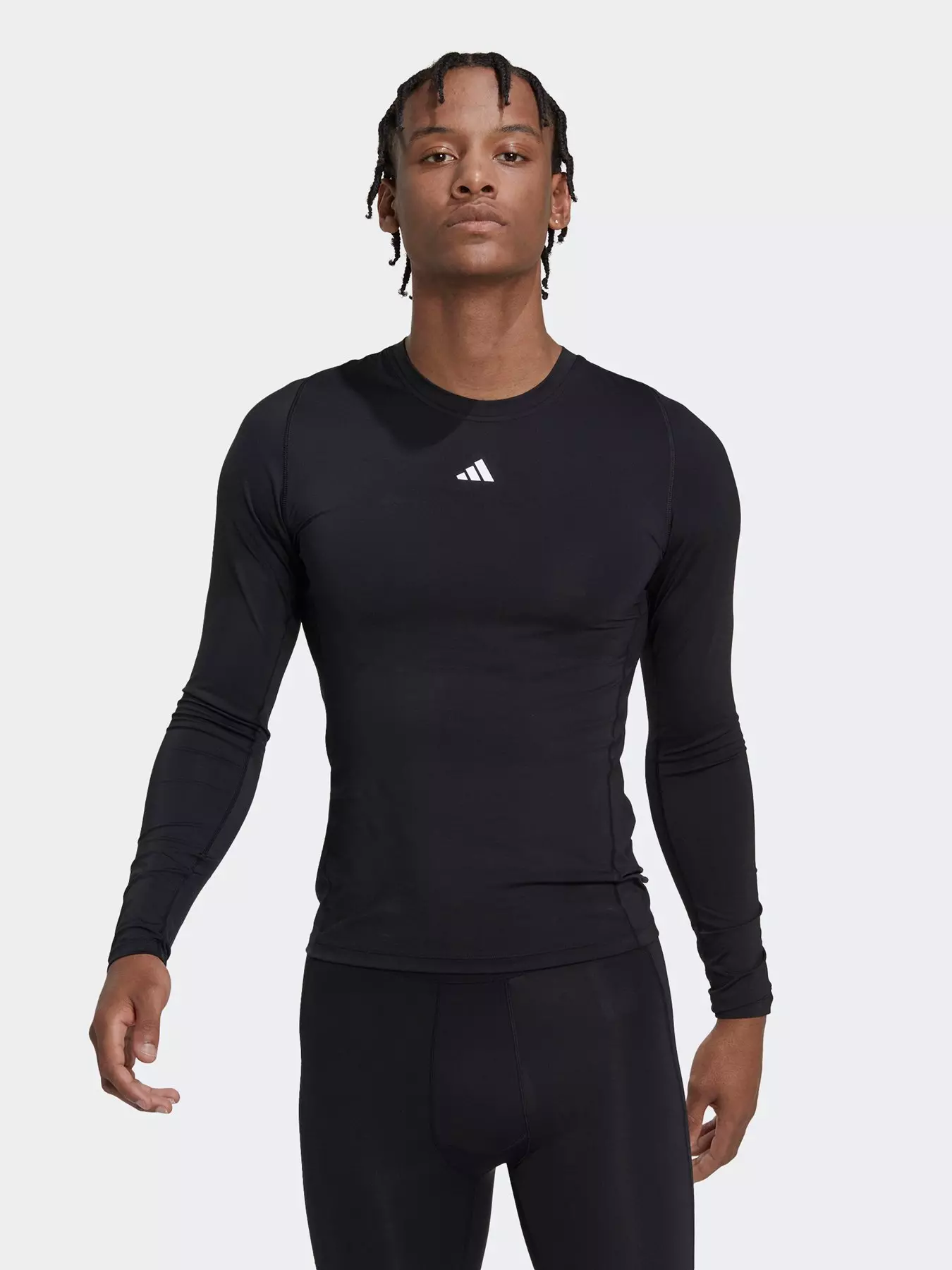 adidas Performance Techfit All-Over Print Training Long-Sleeve Top