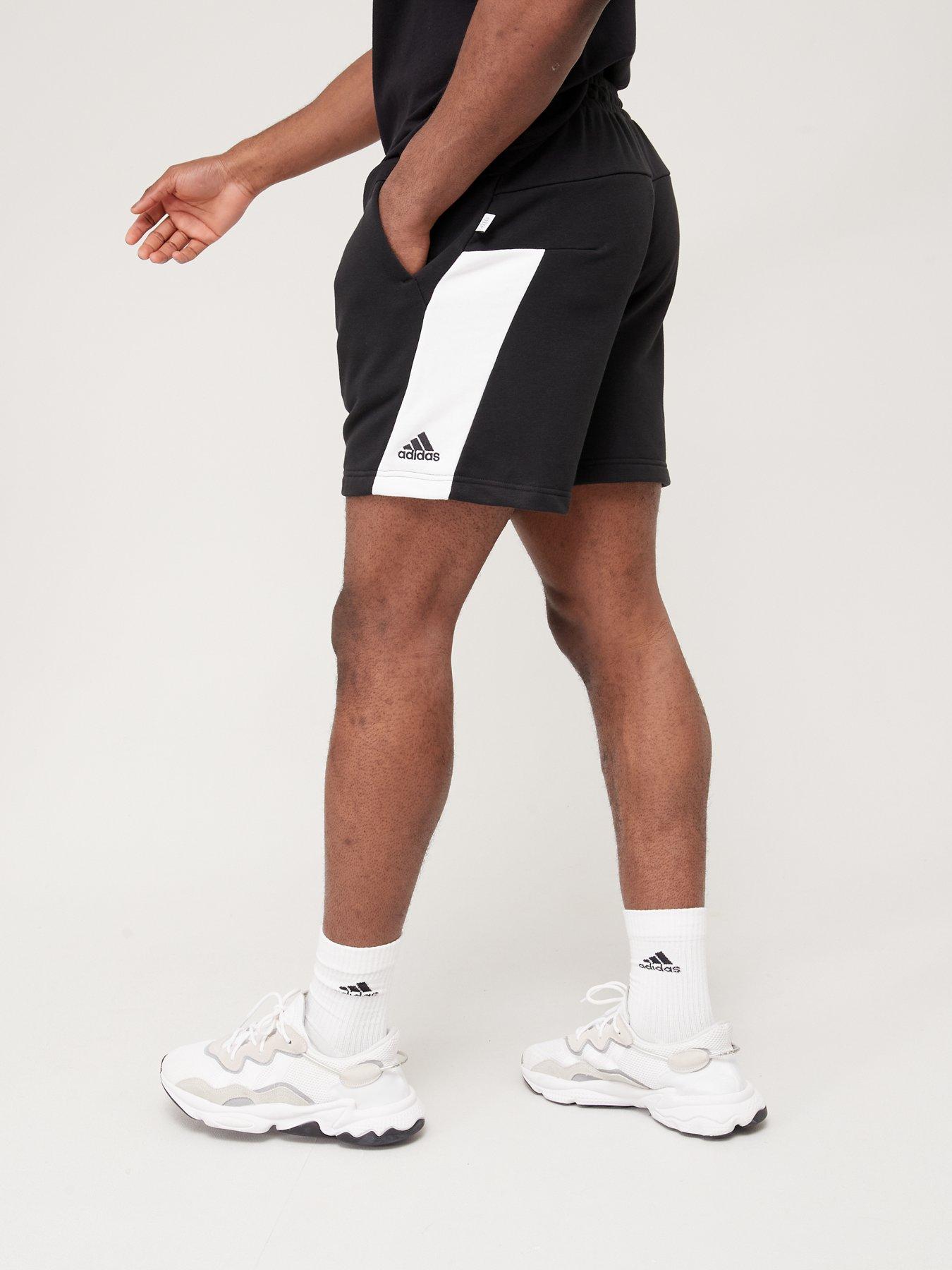 adidas-future-iconsnbspbadge-of-sportnbspshorts-blackstillFront