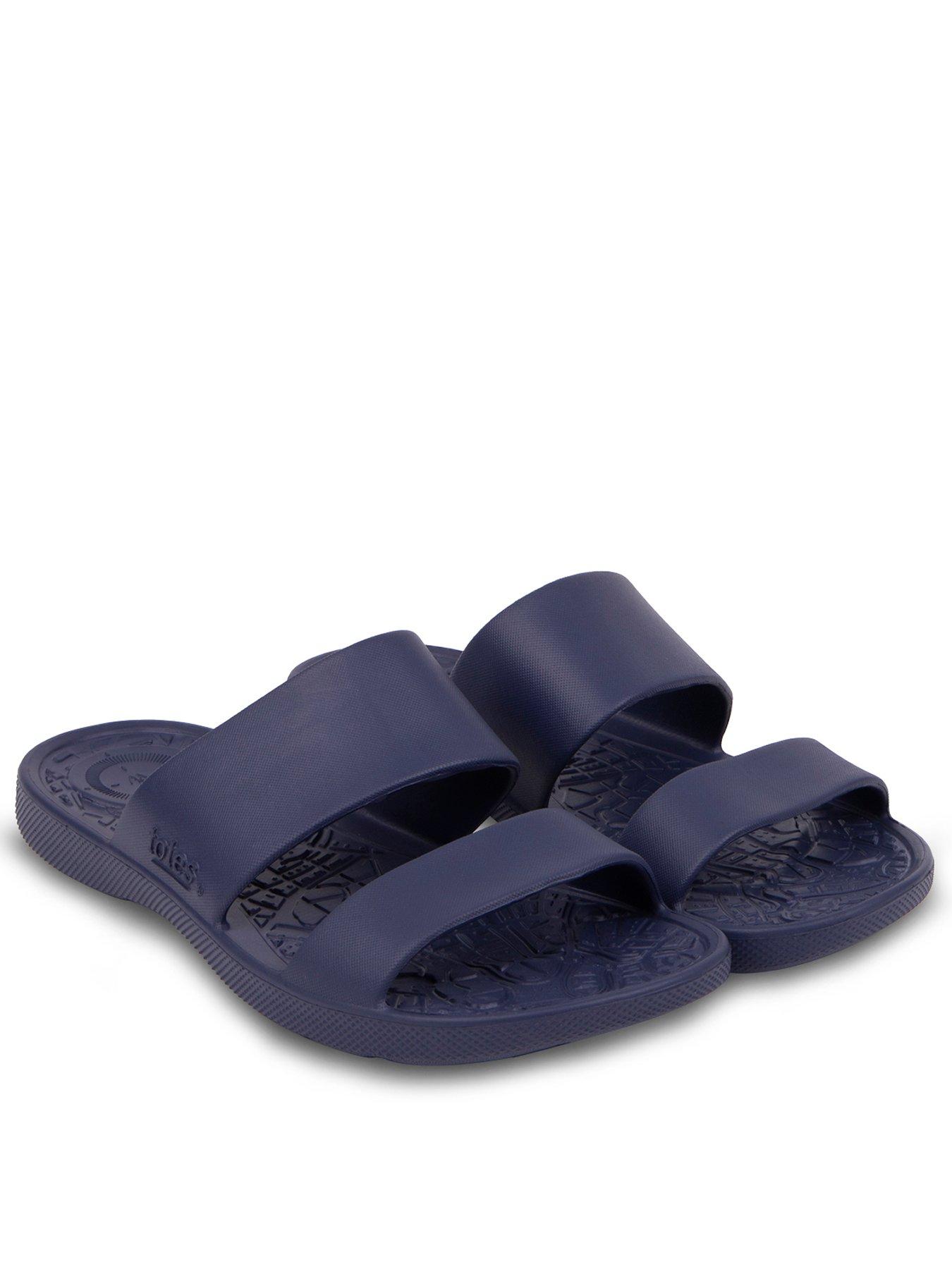 Totes Ladies Double Strap Slide: : Fashion