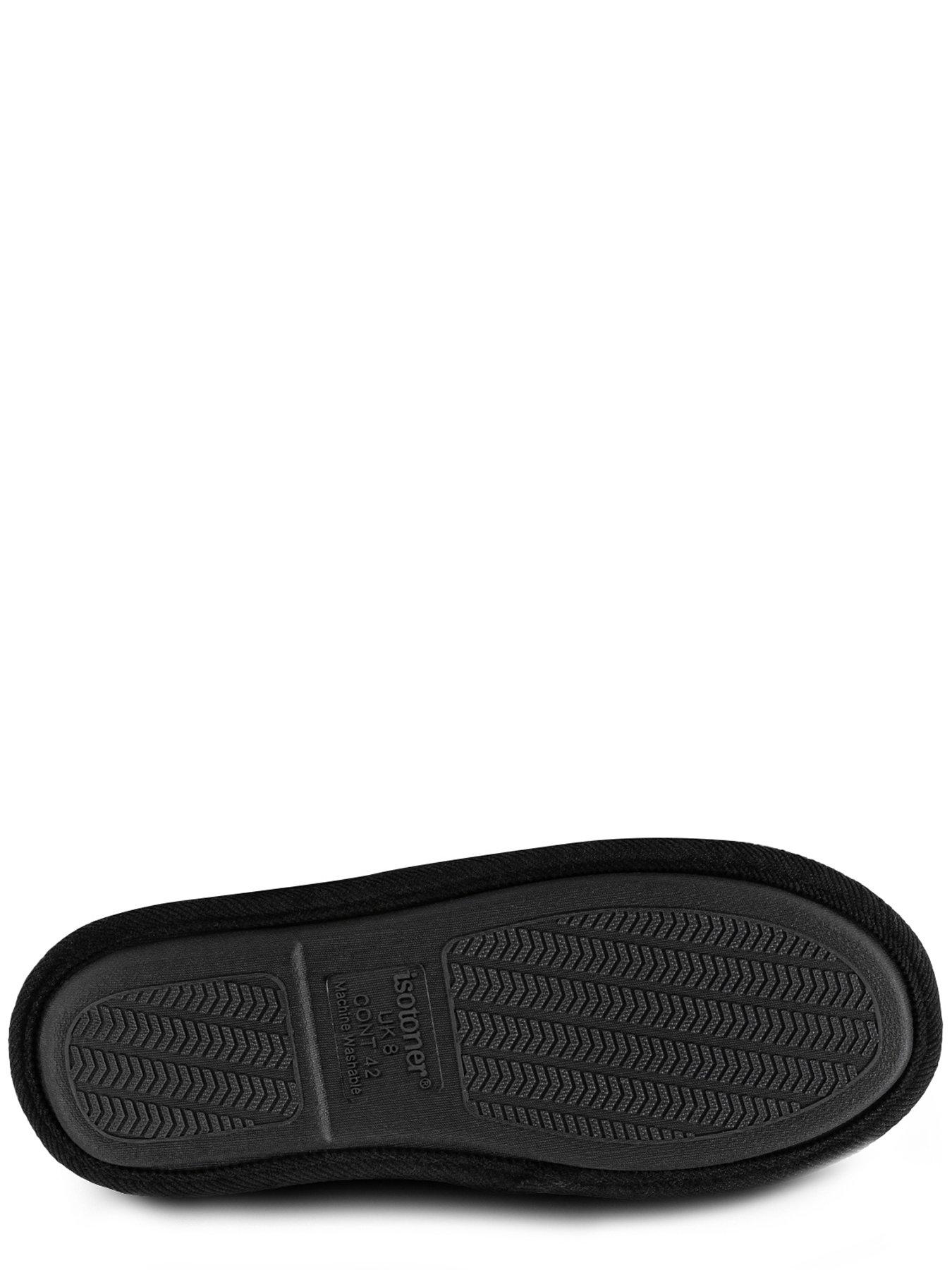 Image 4 of 4 of TOTES Isotoner&nbsp;Popcorn Mule With 360 Comfort&nbsp;- Black