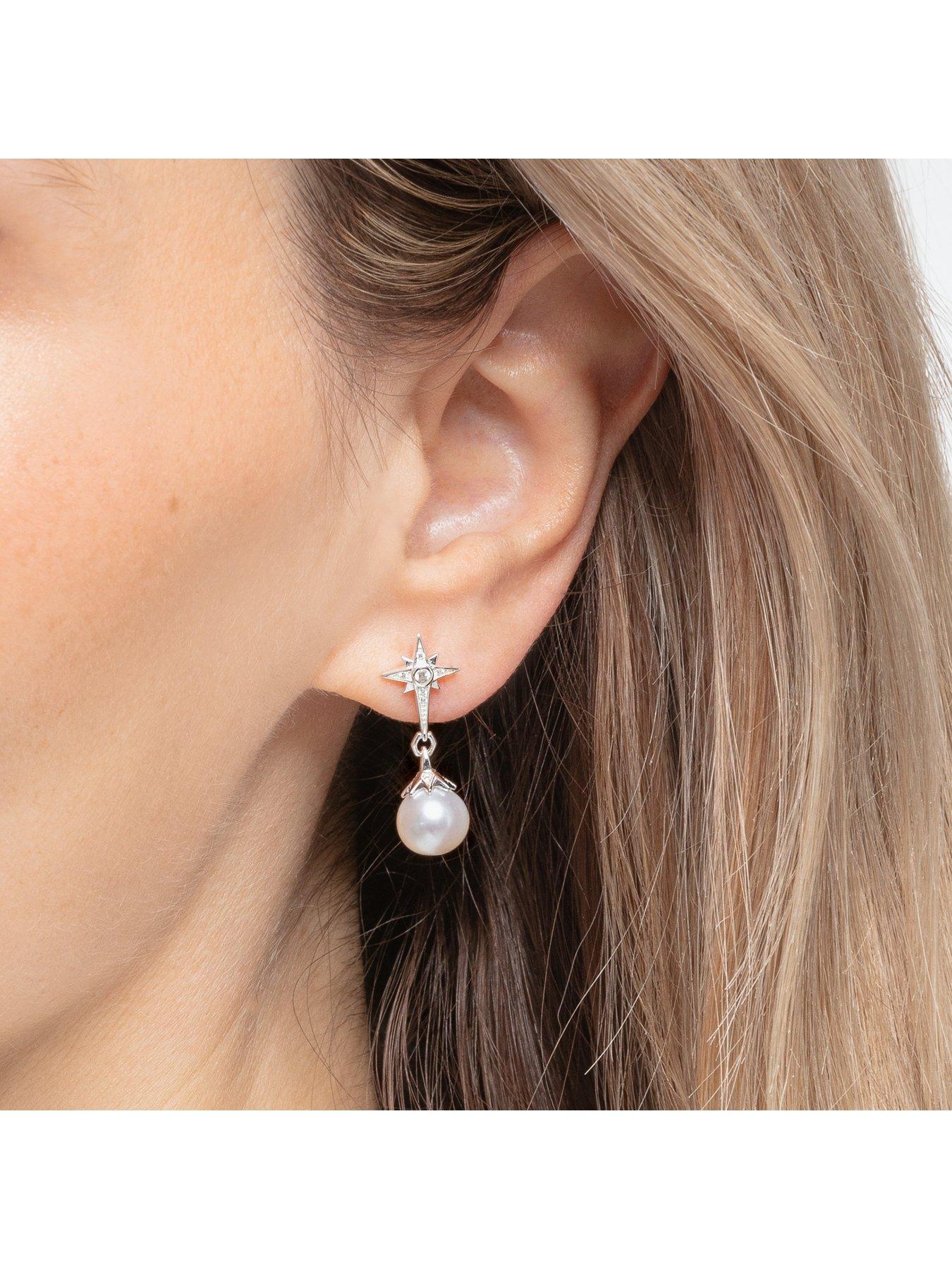 Thomas sabo pearl drop earrings sale