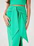 michelle-keegan-tie-front-pencil-midi-skirt-co-ord-greenoutfit