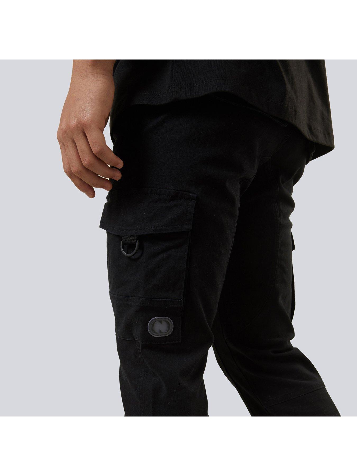 criminal-damage-manhattan-cargo-trousers-blackoutfit