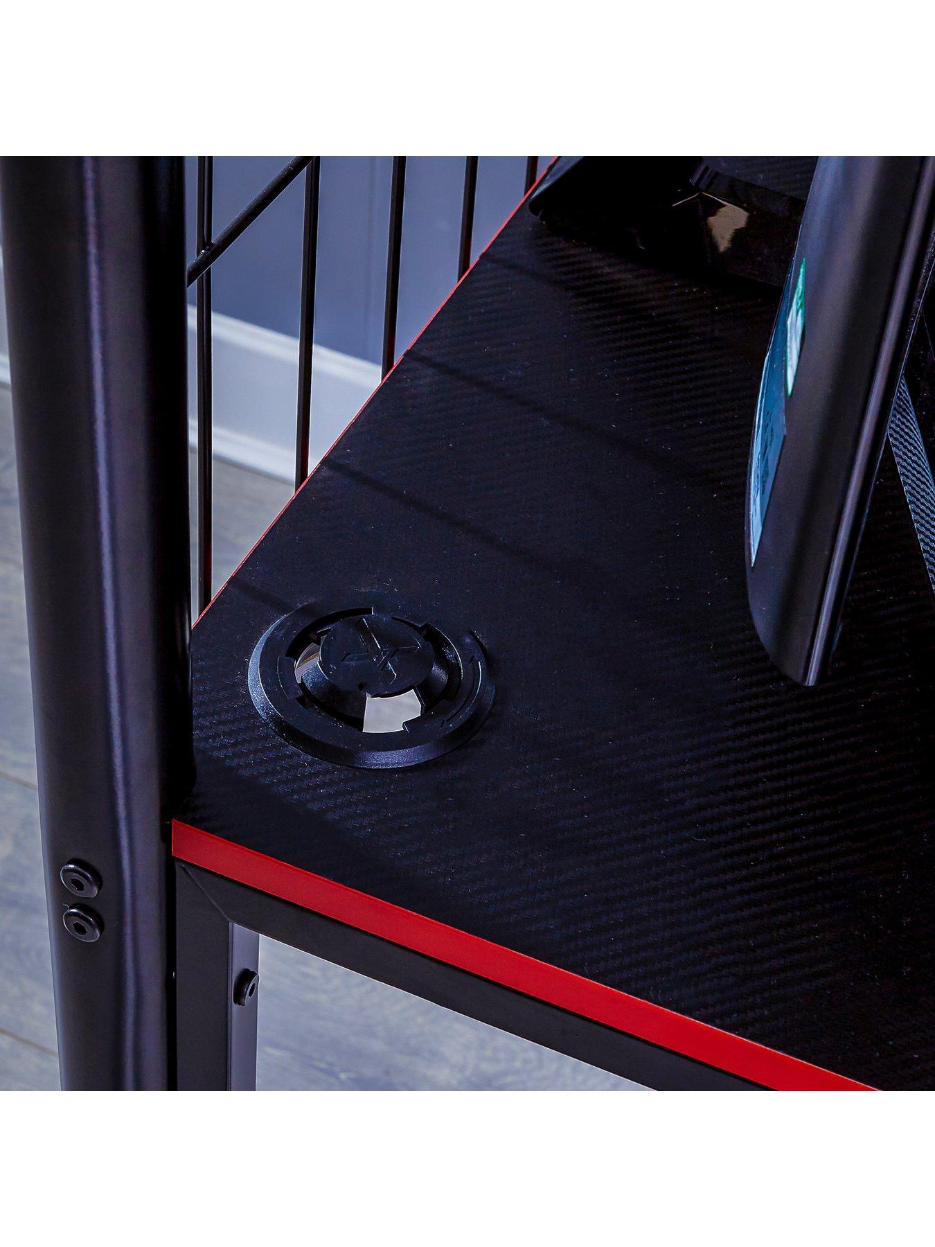 Image 3 of 6 of X Rocker Icarus Xl Gaming High Sleeper With Desk