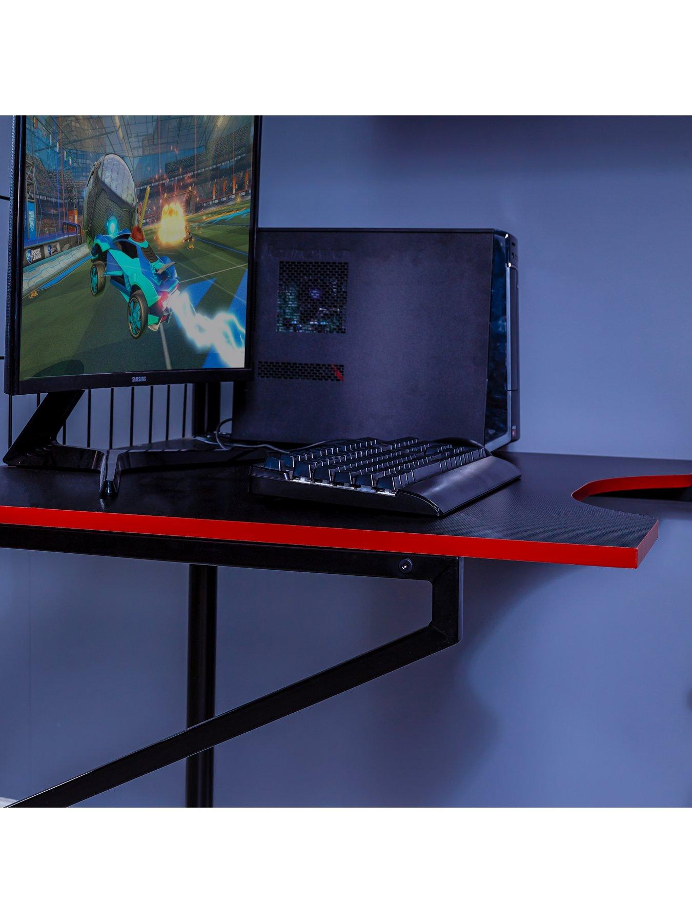 x-rocker-icarus-xl-gaming-high-sleeper-with-deskoutfit