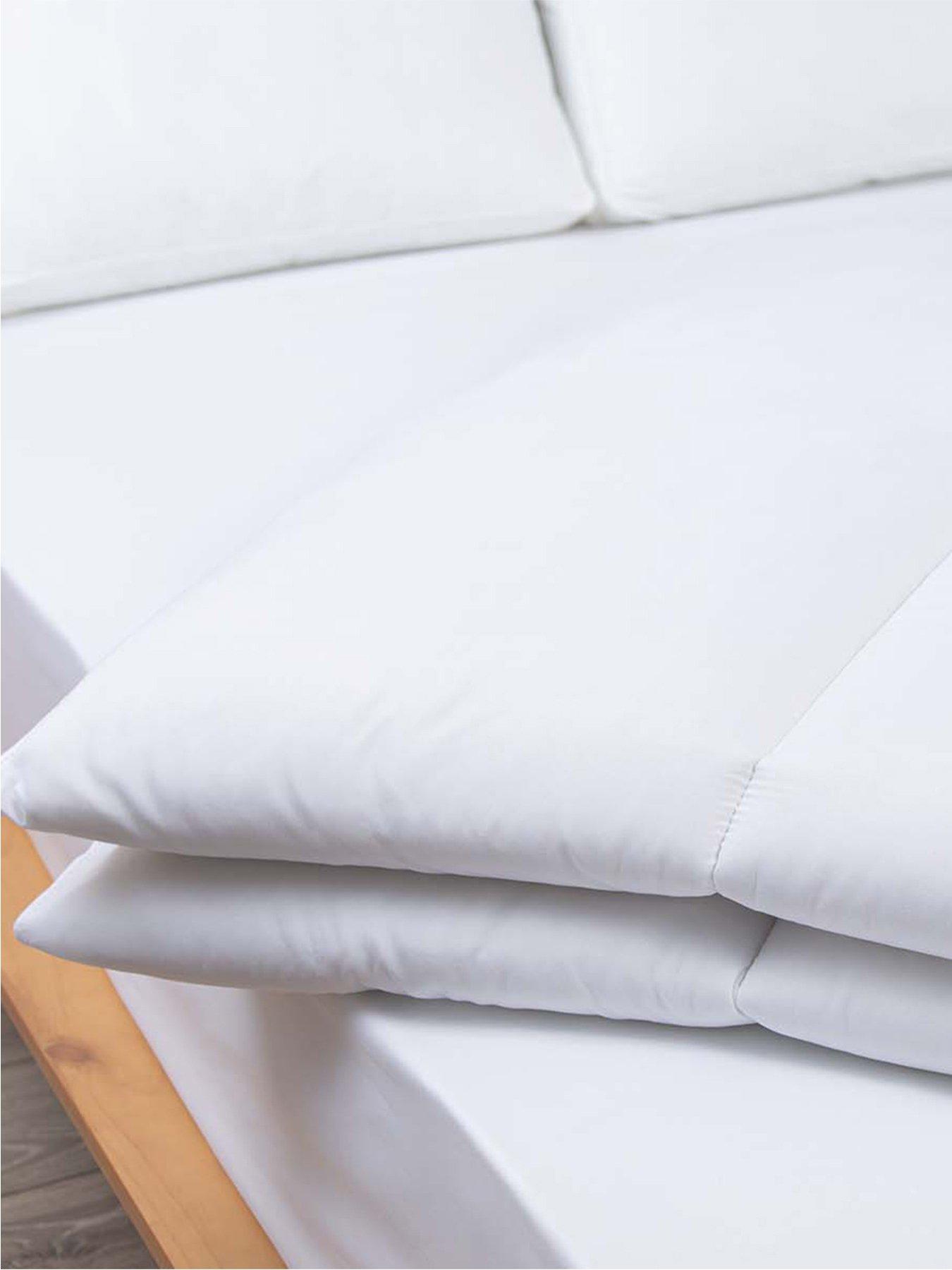 Image 3 of 4 of Very Home Soft Touch and Extra Bounce 15-Tog Duvet - White