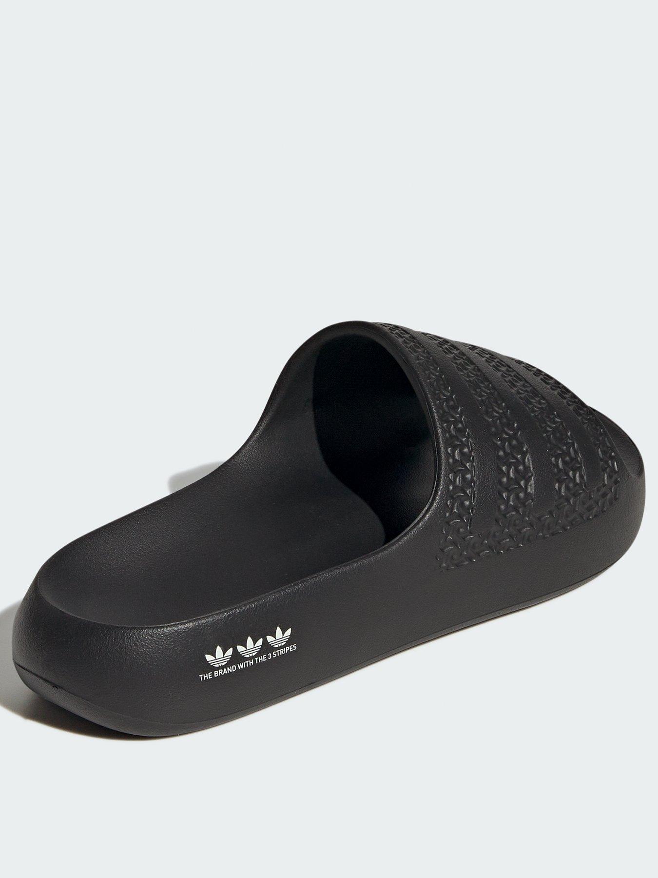 Image 2 of 6 of adidas Originals Womens Adilette Ayoon - Black
