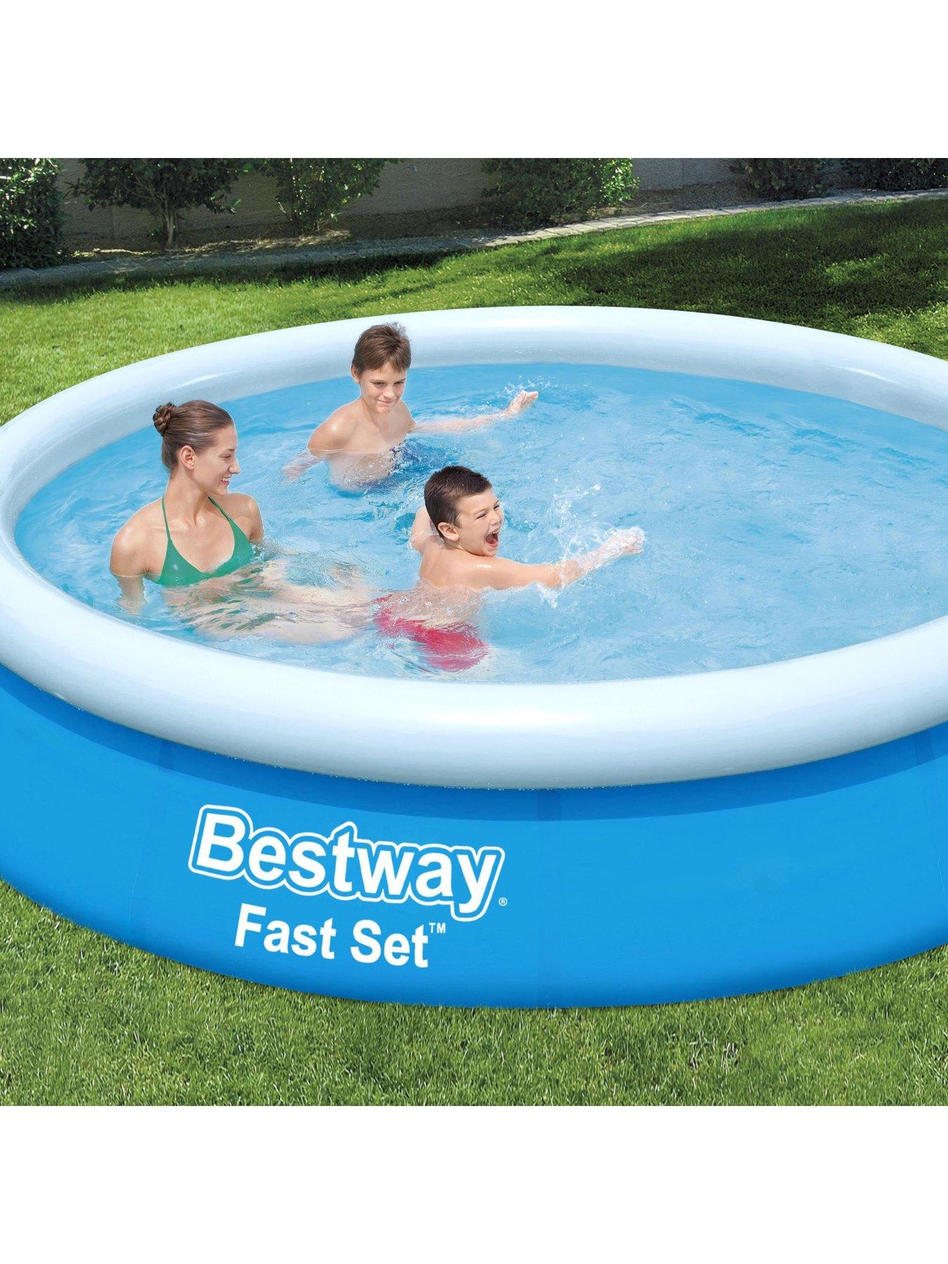 Image 2 of 4 of Bestway 12ft Fast Set Pool with Filter Pump
