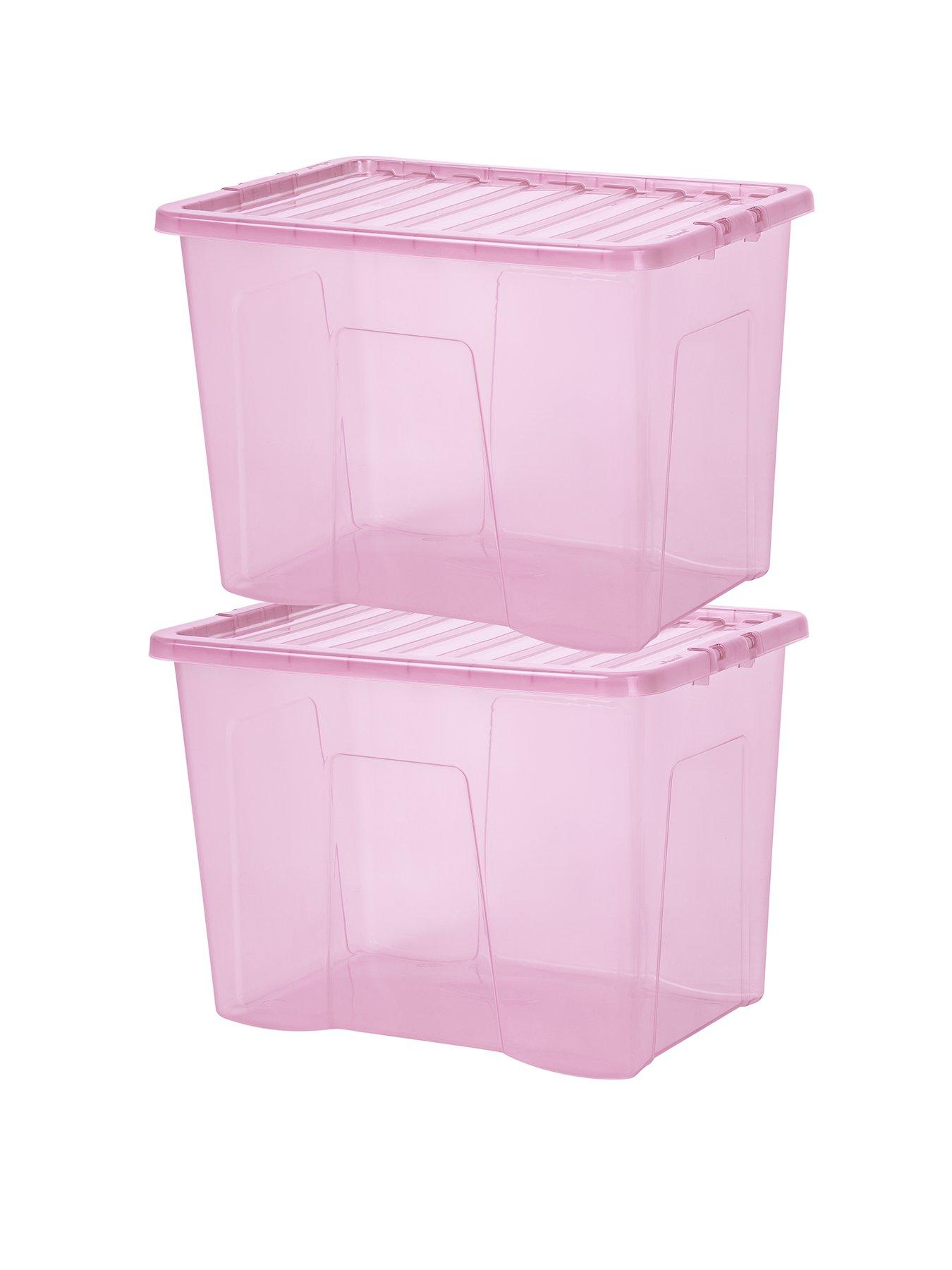 wham-set-of-2-pink-crystal-80-litre-plastic-storage-boxesstillFront