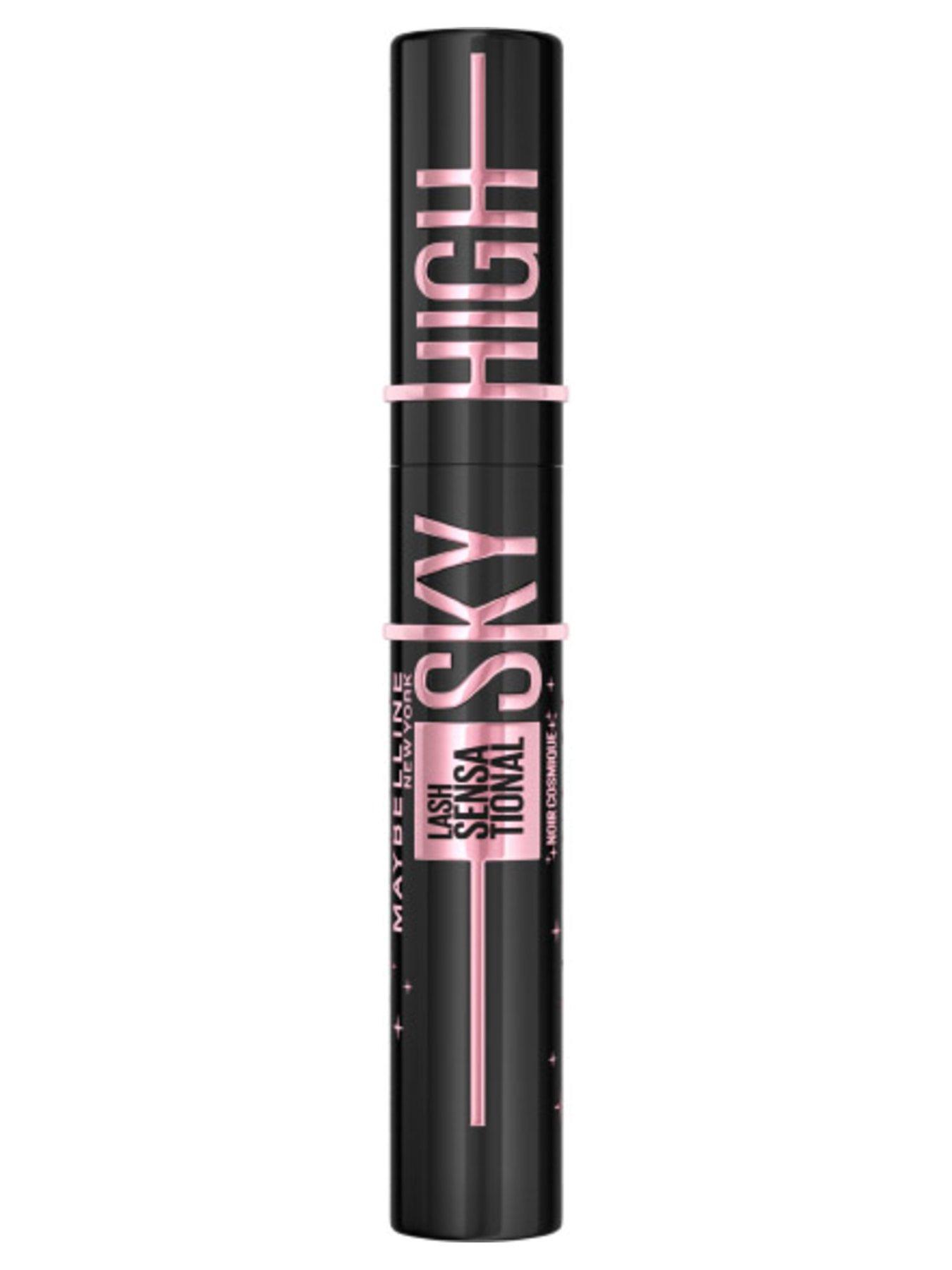 Image of MAYBELLINE Maybelline Lash Sensational Sky High Volumising  &  Lengthening, Flake-Free Formula, Infused with Bamboo Extract, Mascara Cosmic Black - 49ml
