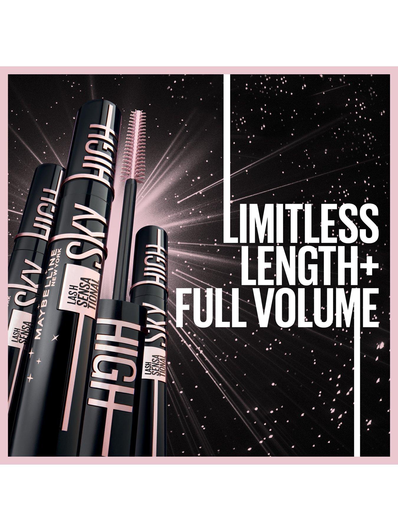 Image 4 of 4 of MAYBELLINE Maybelline Lash Sensational Sky High Volumising &amp; Lengthening, Flake-Free Formula, Infused with Bamboo Extract, Mascara Cosmic Black -&nbsp;49ml