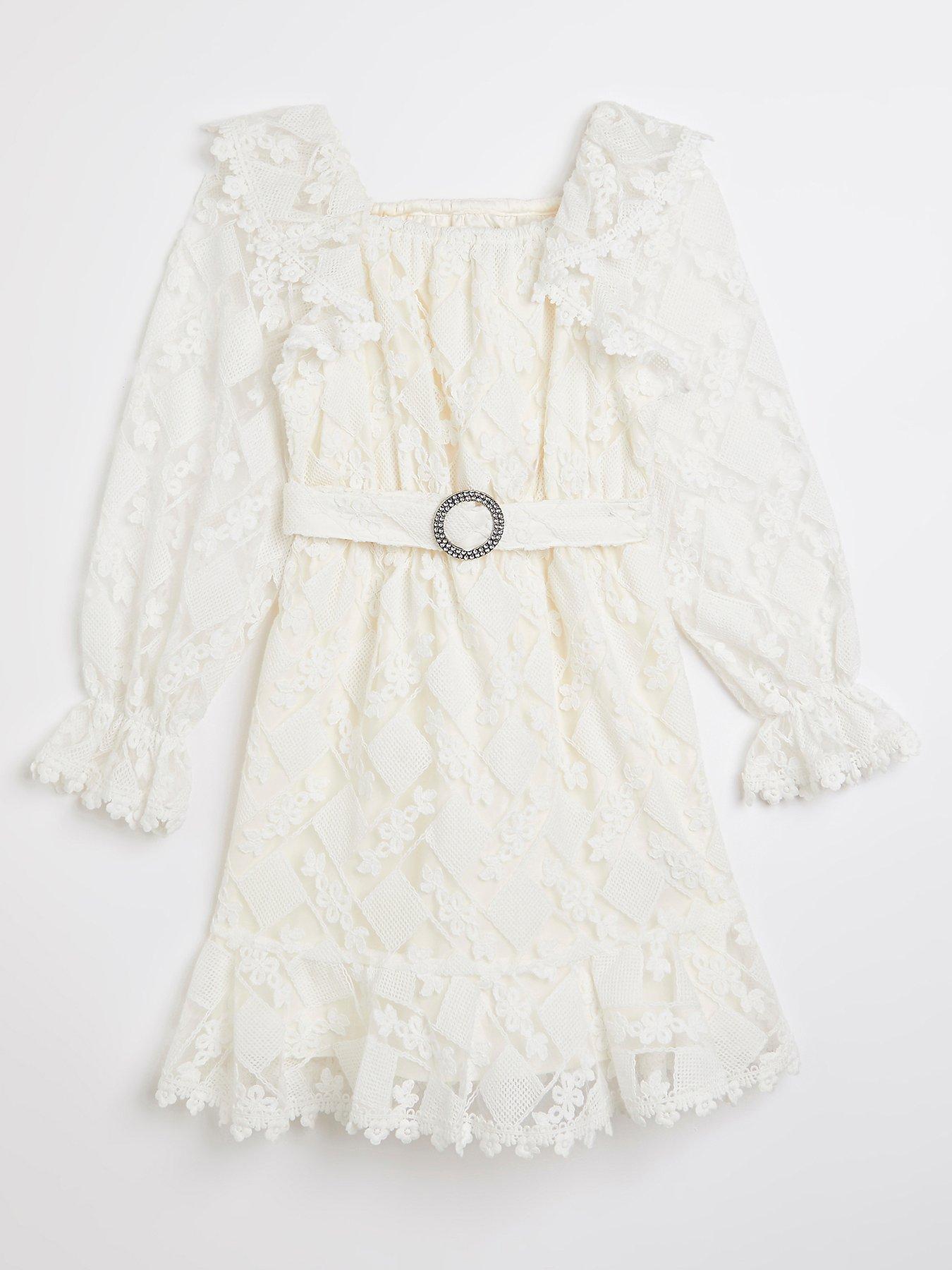 river-island-girls-lace-belted-dress-white