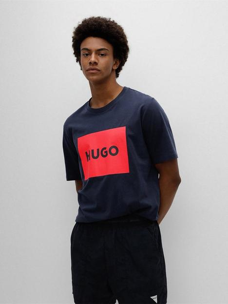 hugo-active-dulive222-t-shirt-blue