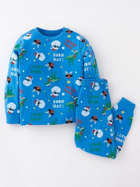 mini-v-by-very-mini-v-by-very-boys-single-sibling-christmas-pyjama-set-blue